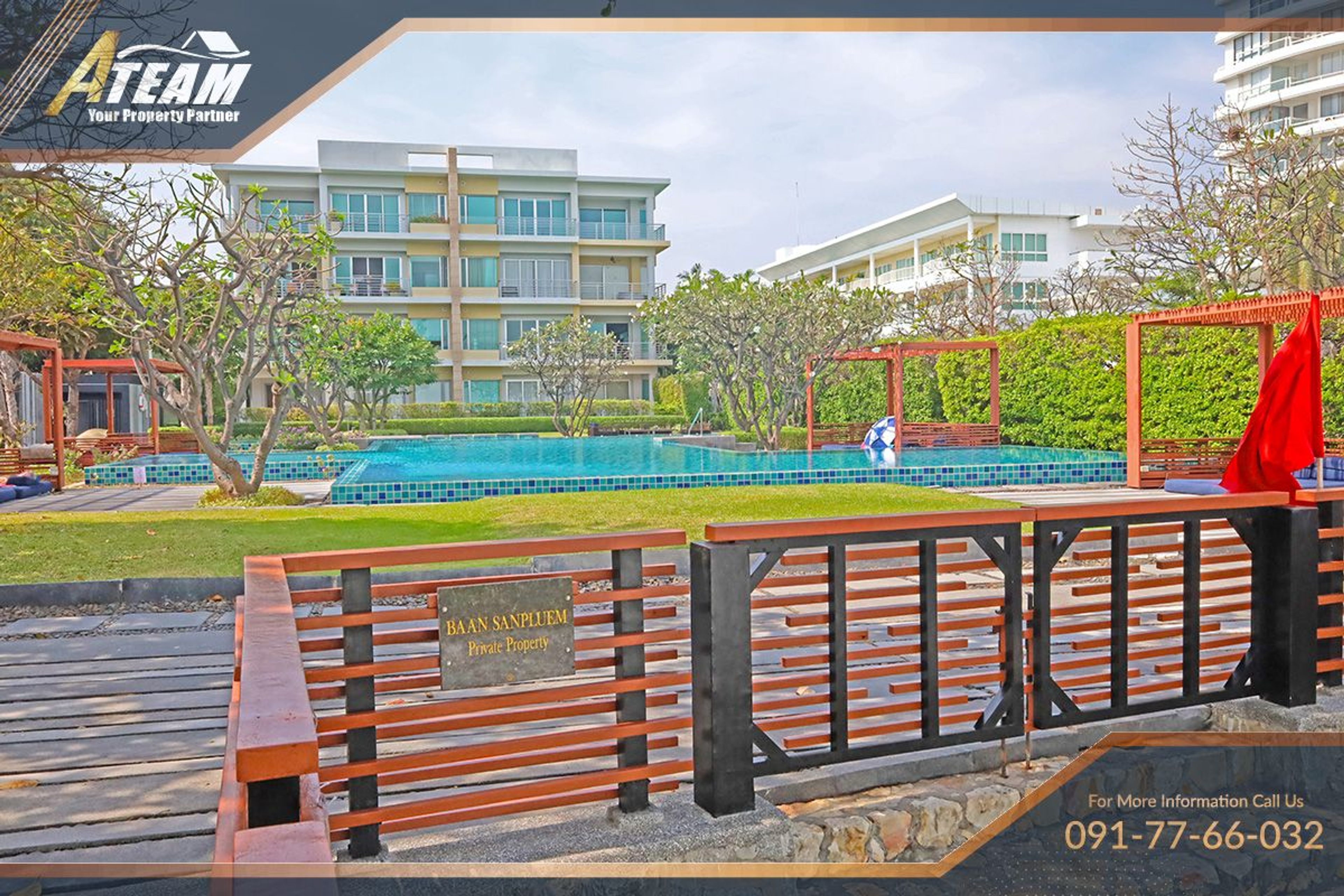 Condo for Sale – 1 Bedroom Seaview Baan Sanpluem, Hua Hin  thumbnail 5