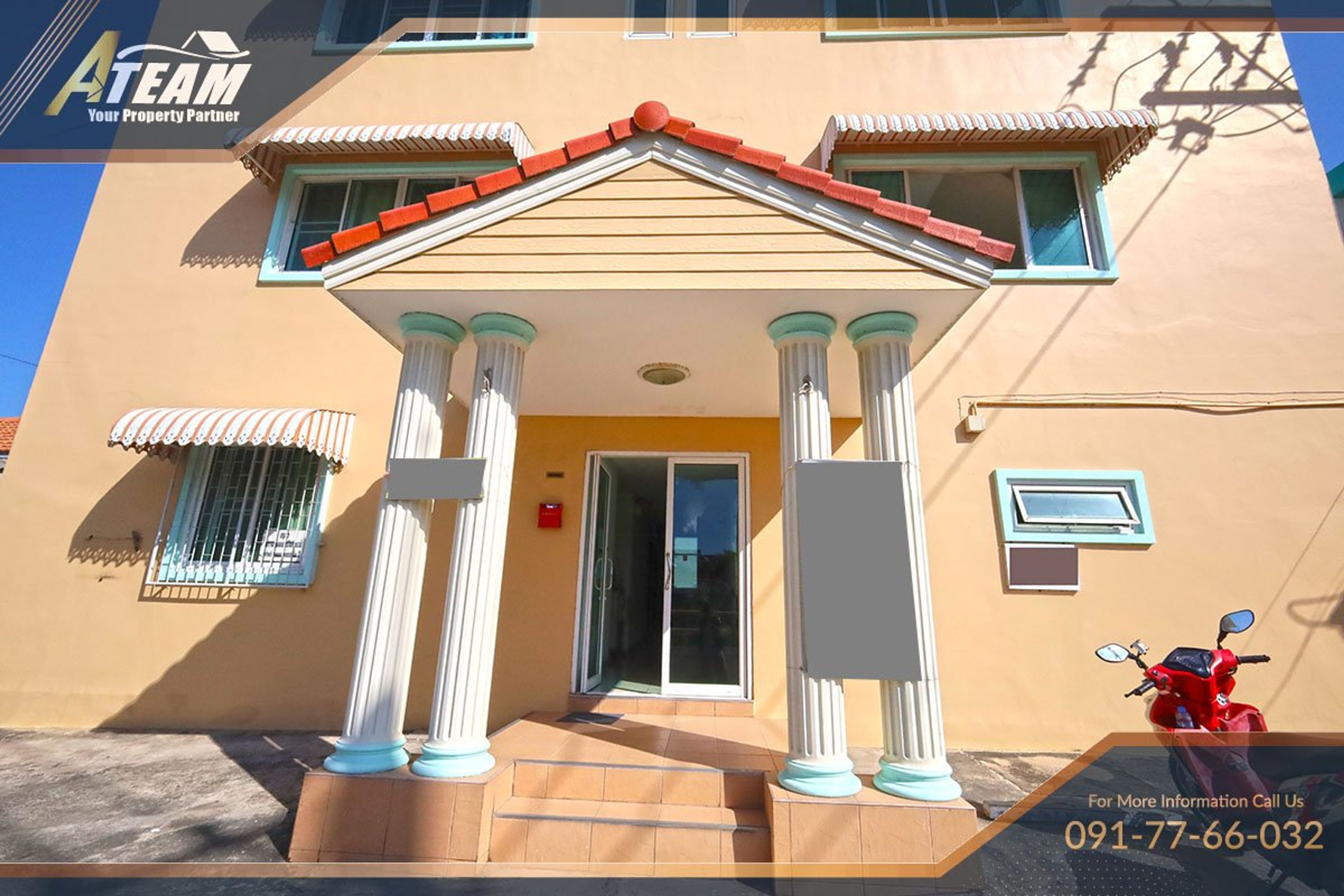 For sale: 3-story building with 20 rooms, located in the heart of Hua 