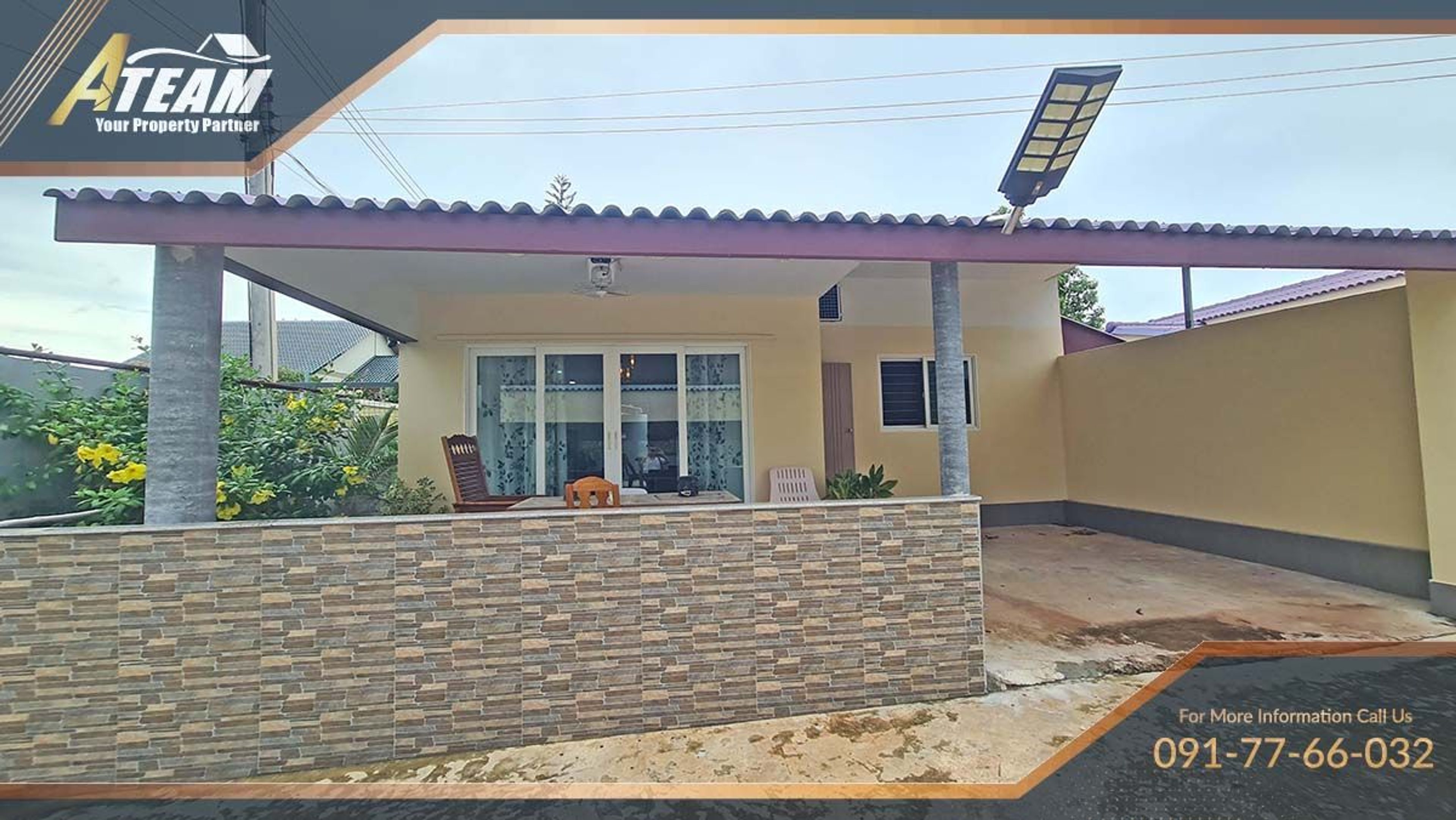 House / Villa For Rent - - 2 Bedrooms - 1 Bathroom - Price ฿13,000 - 1
