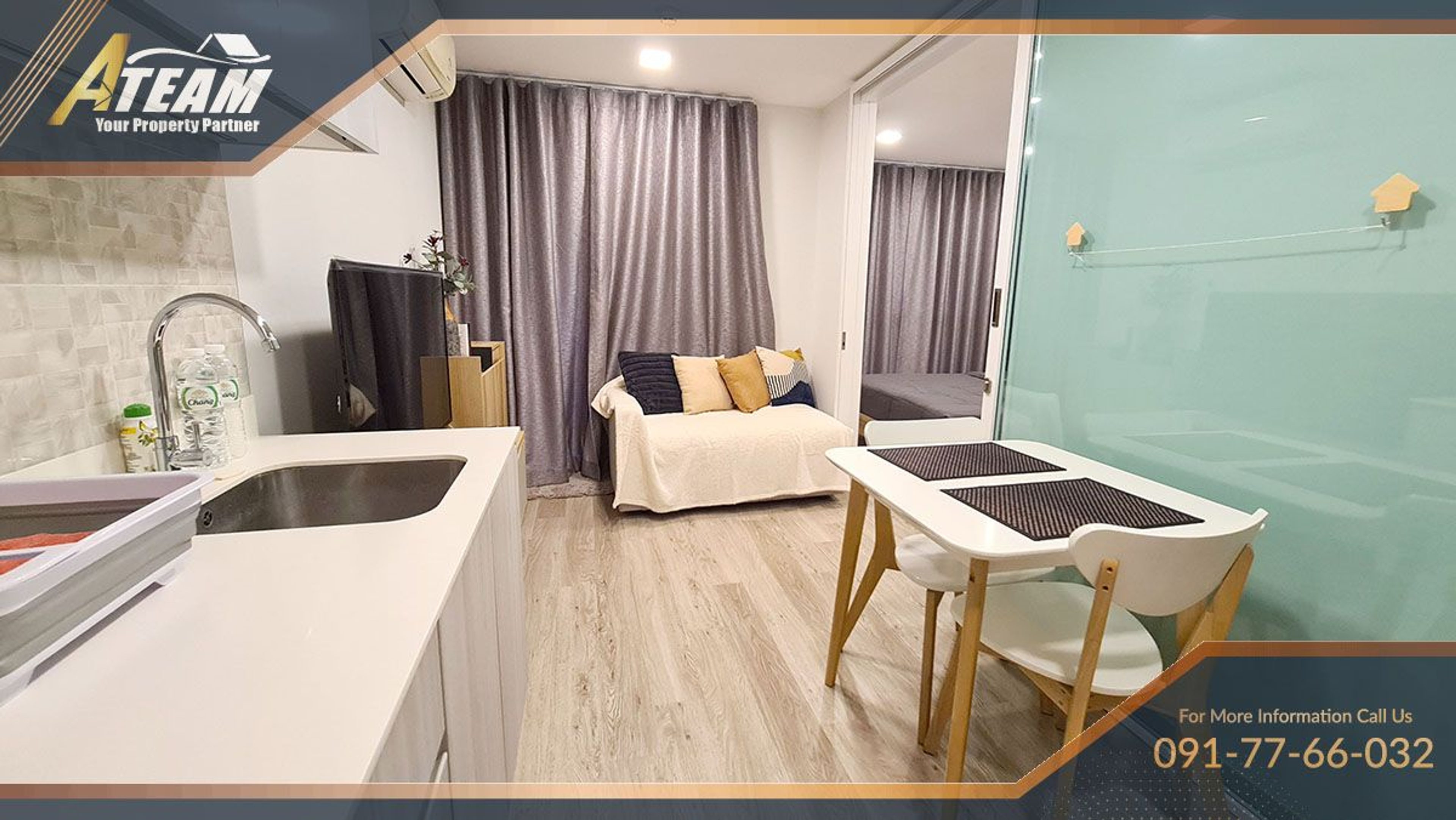 Apartment / Condo For Rent - - 1 Bedroom - 1 Bathroom - Price ฿15,000  thumbnail 13