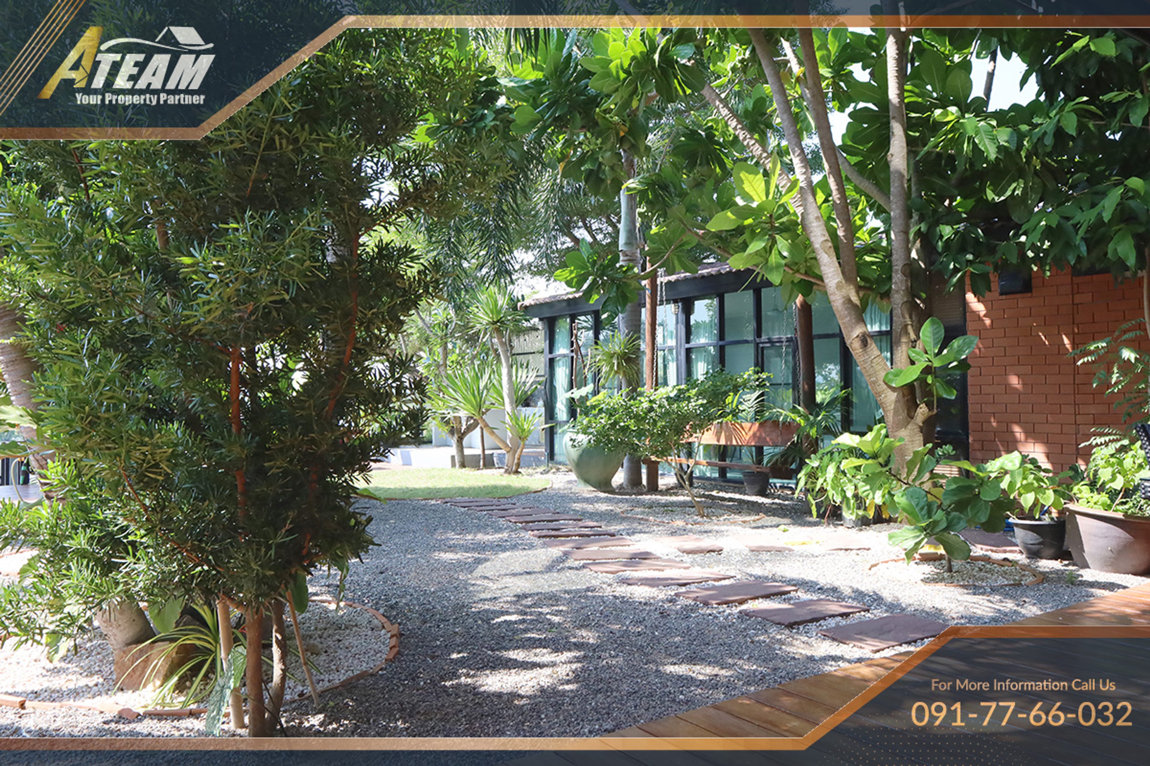 Villa única de 5 quartos com piscina junto ao rio em Pak Nam Pran thumbnail 9