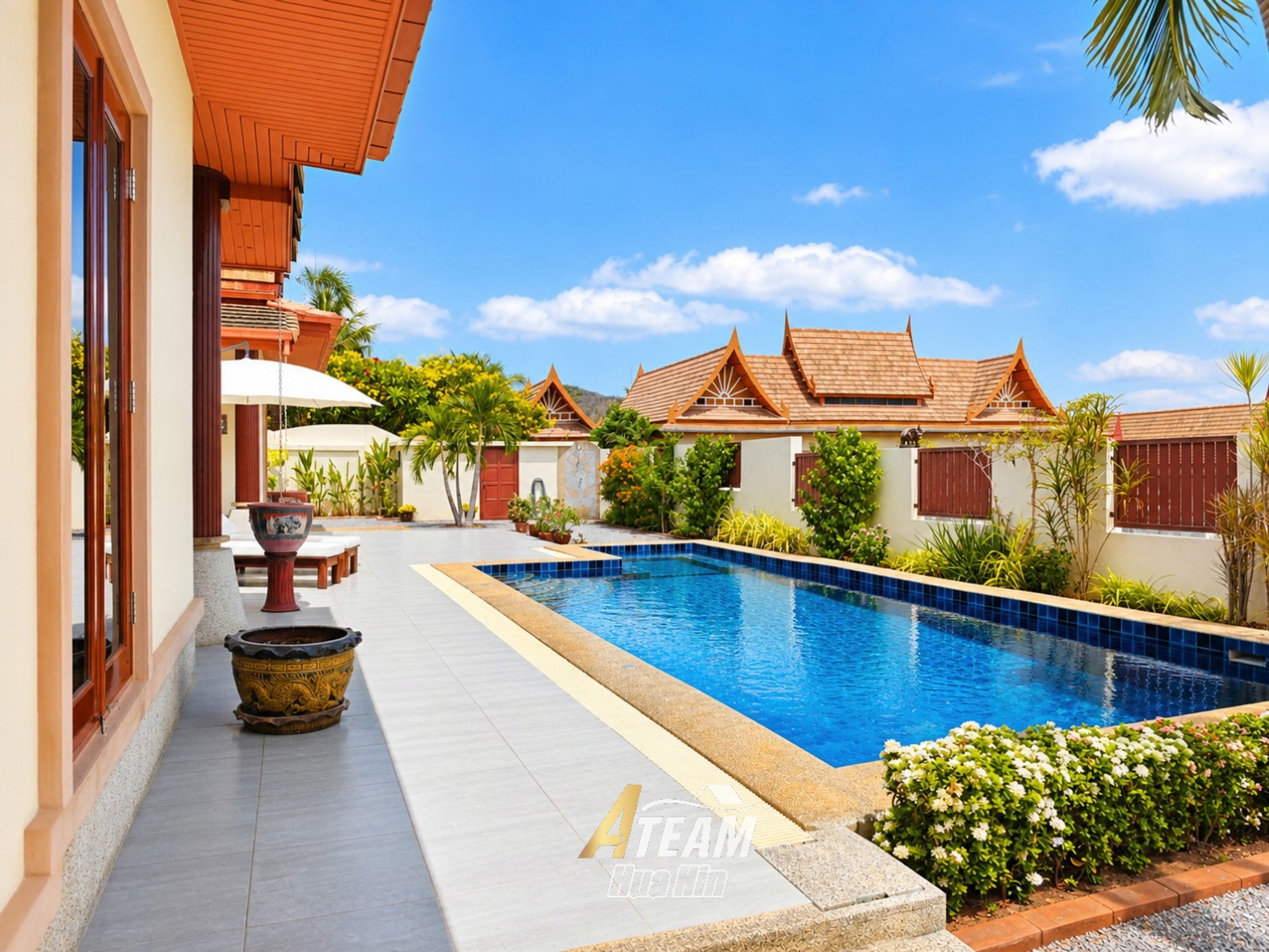 Tropical Pool Villa on a Large  Land Plot thumbnail 9
