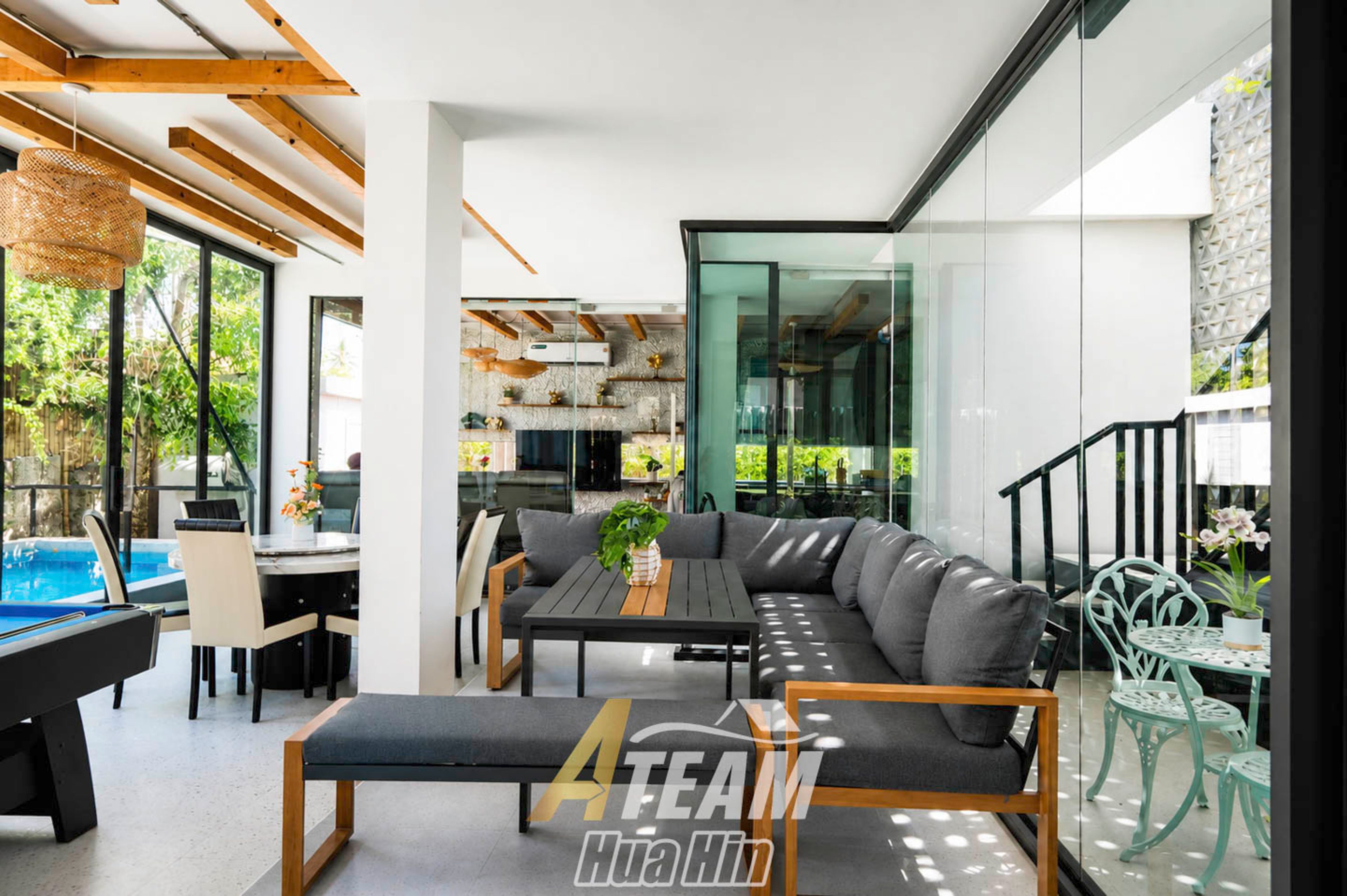 Exclusive 3-Bedroom Pool Villa with Sauna & Outdoor Bathtub – Hua Hin thumbnail 13