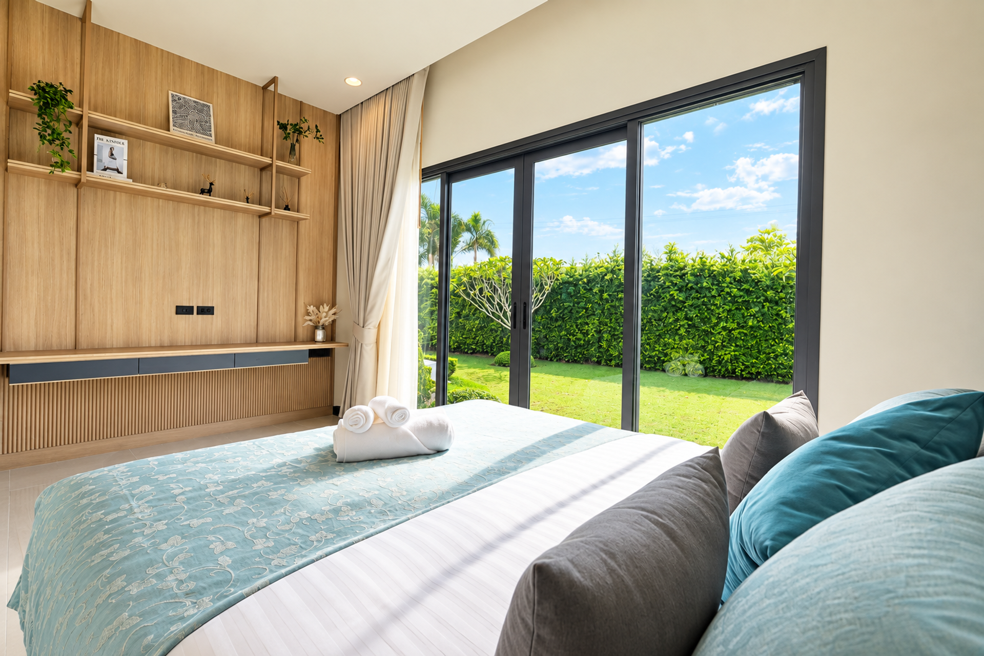 Villa spacieuse de 3 chambres à louer à Nantra Residence Hua Hin – 65 000 THB/mois