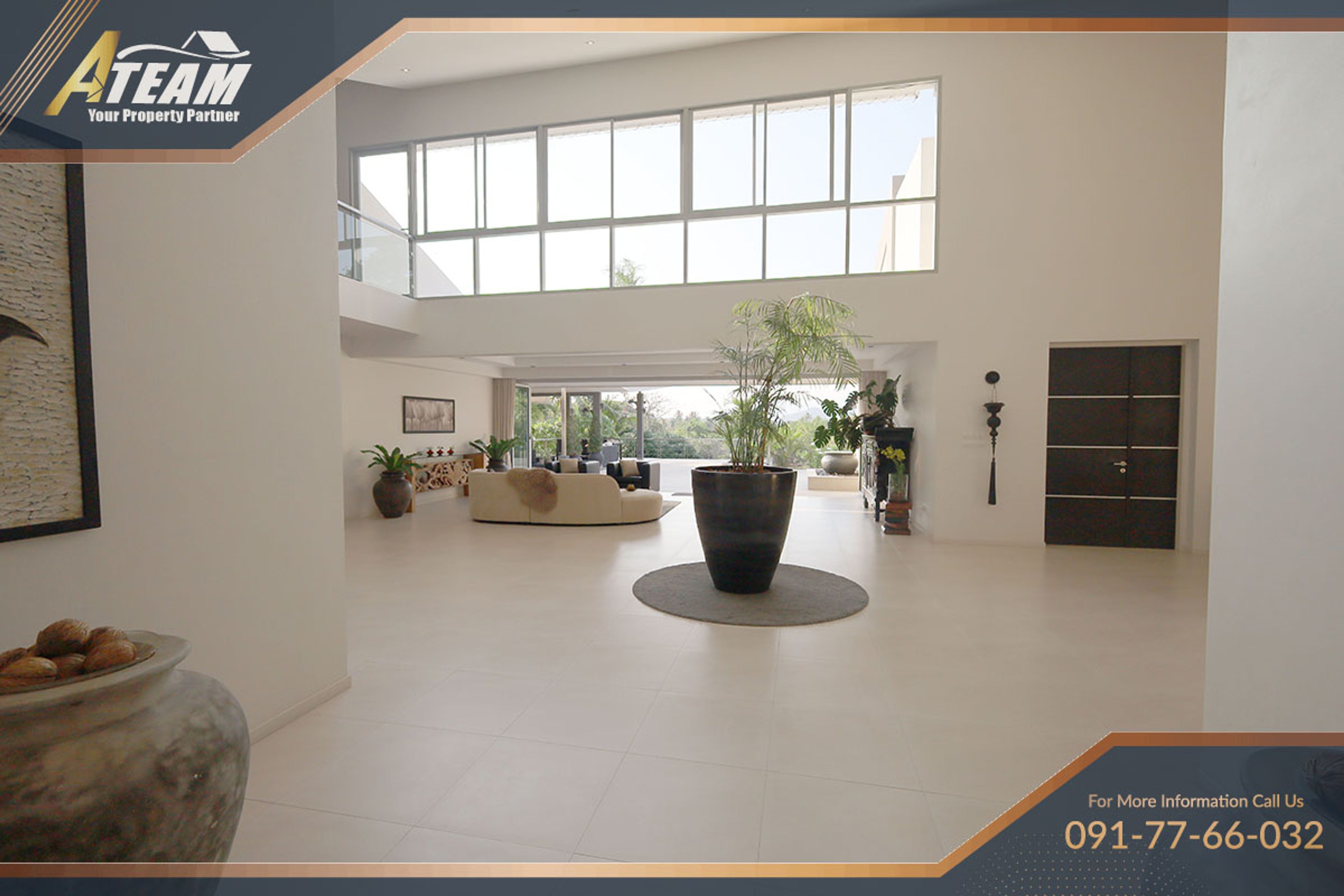 Unique Design  5 Bedroom Villa with stunning  golf view at Palm Hills thumbnail 22