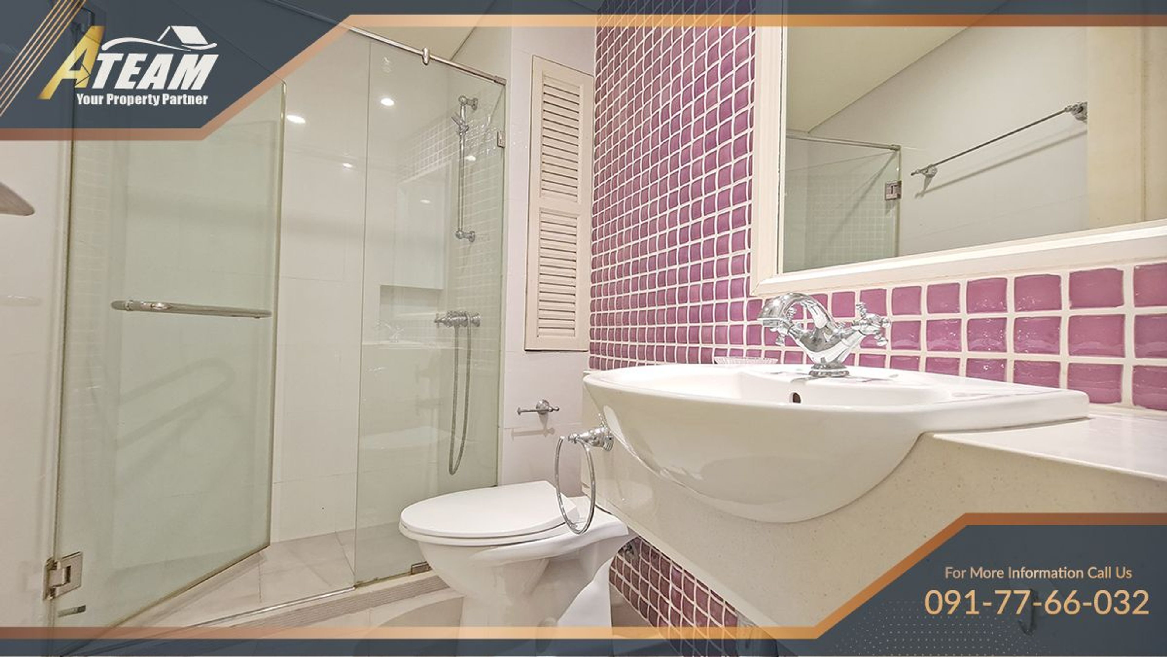 Apartment / Condo For Rent - - 2 Bedrooms - 2 Bathrooms - Price ฿45,00 thumbnail 10
