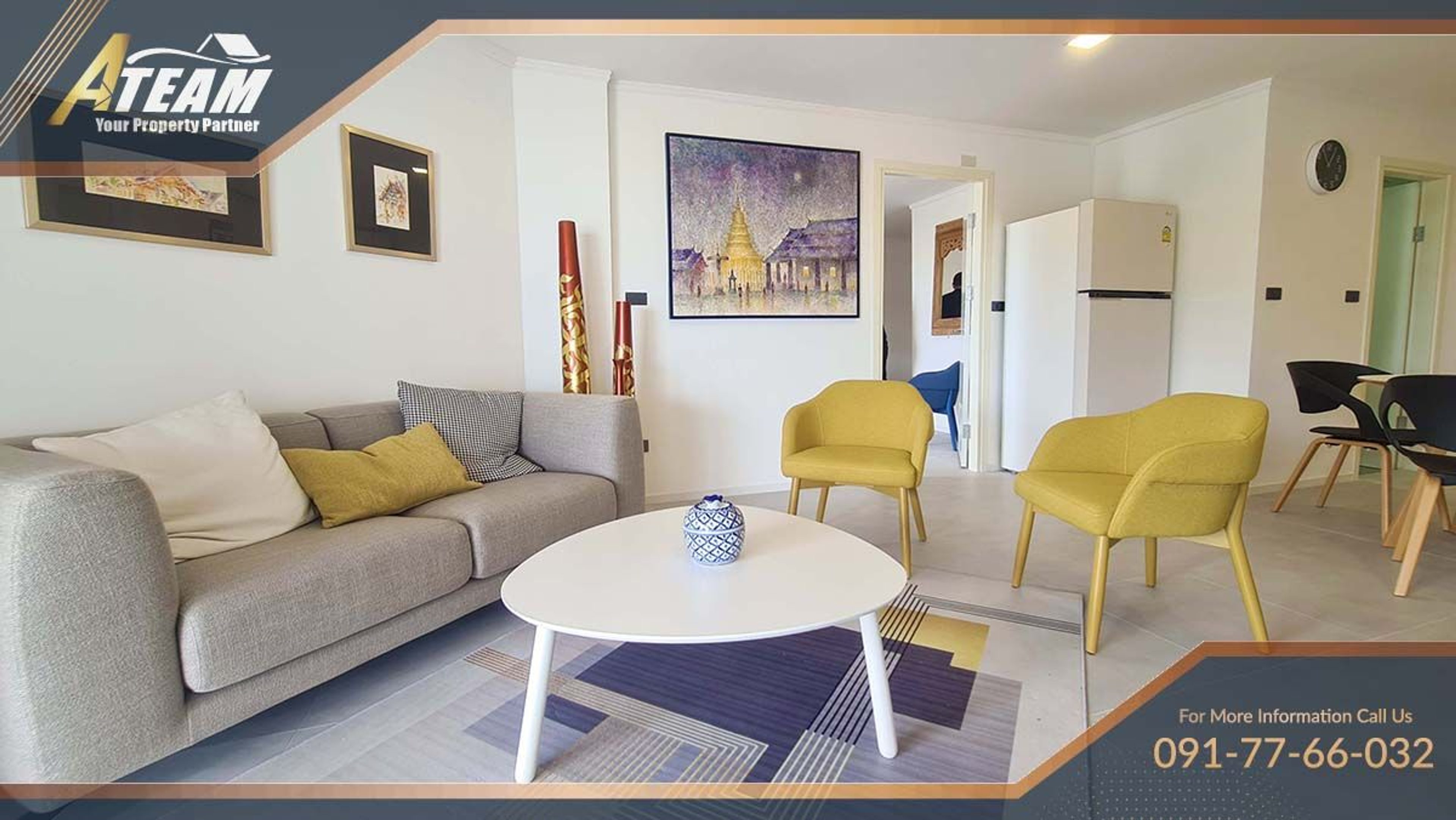 Apartment / Condo For Rent - - 2 Bedrooms - 2 Bathrooms - Price ฿55,00 thumbnail 9