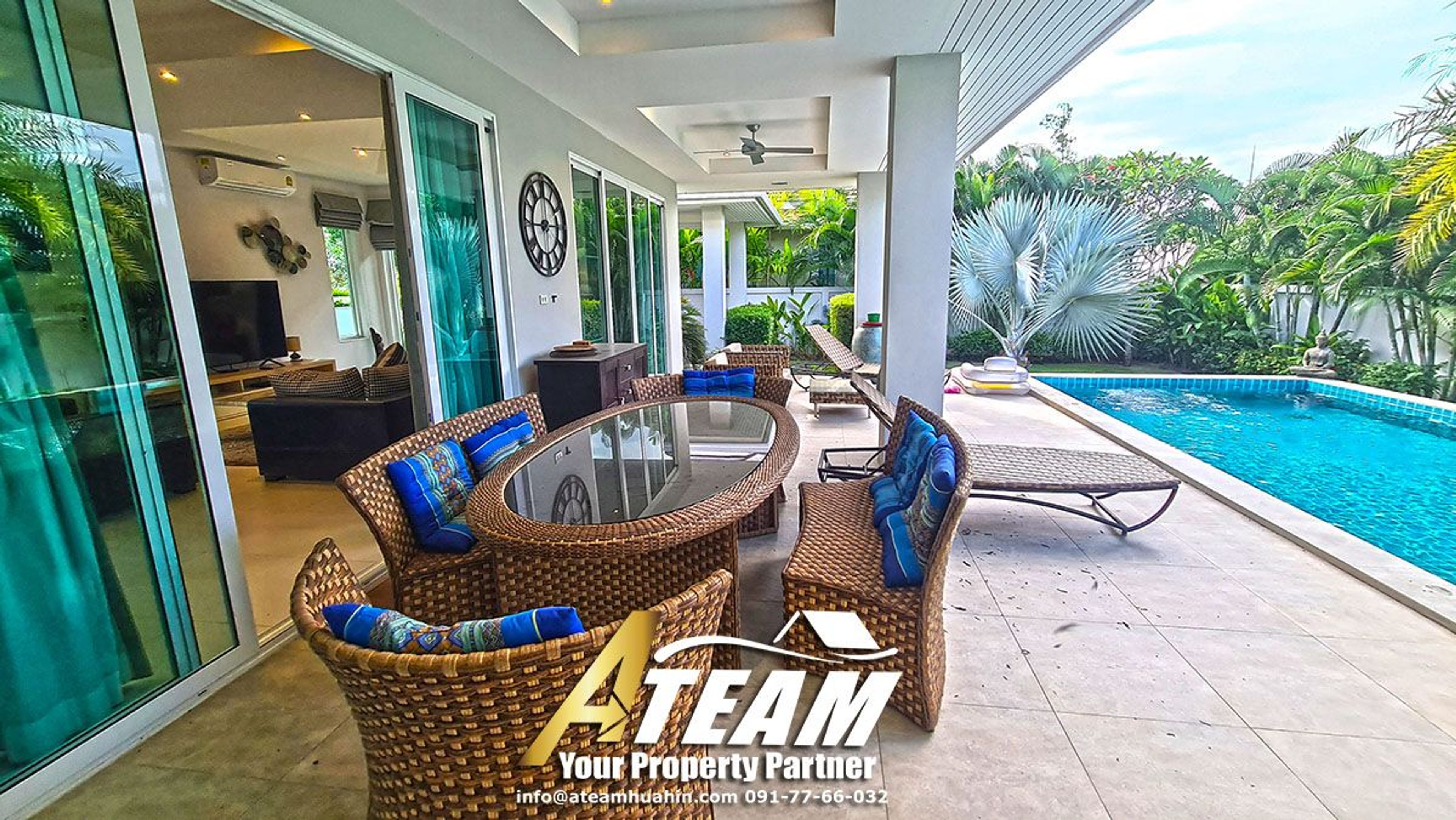 Comfortable 3-Bedroom Pool Villa for Rent in Woodlands Residences  thumbnail 2