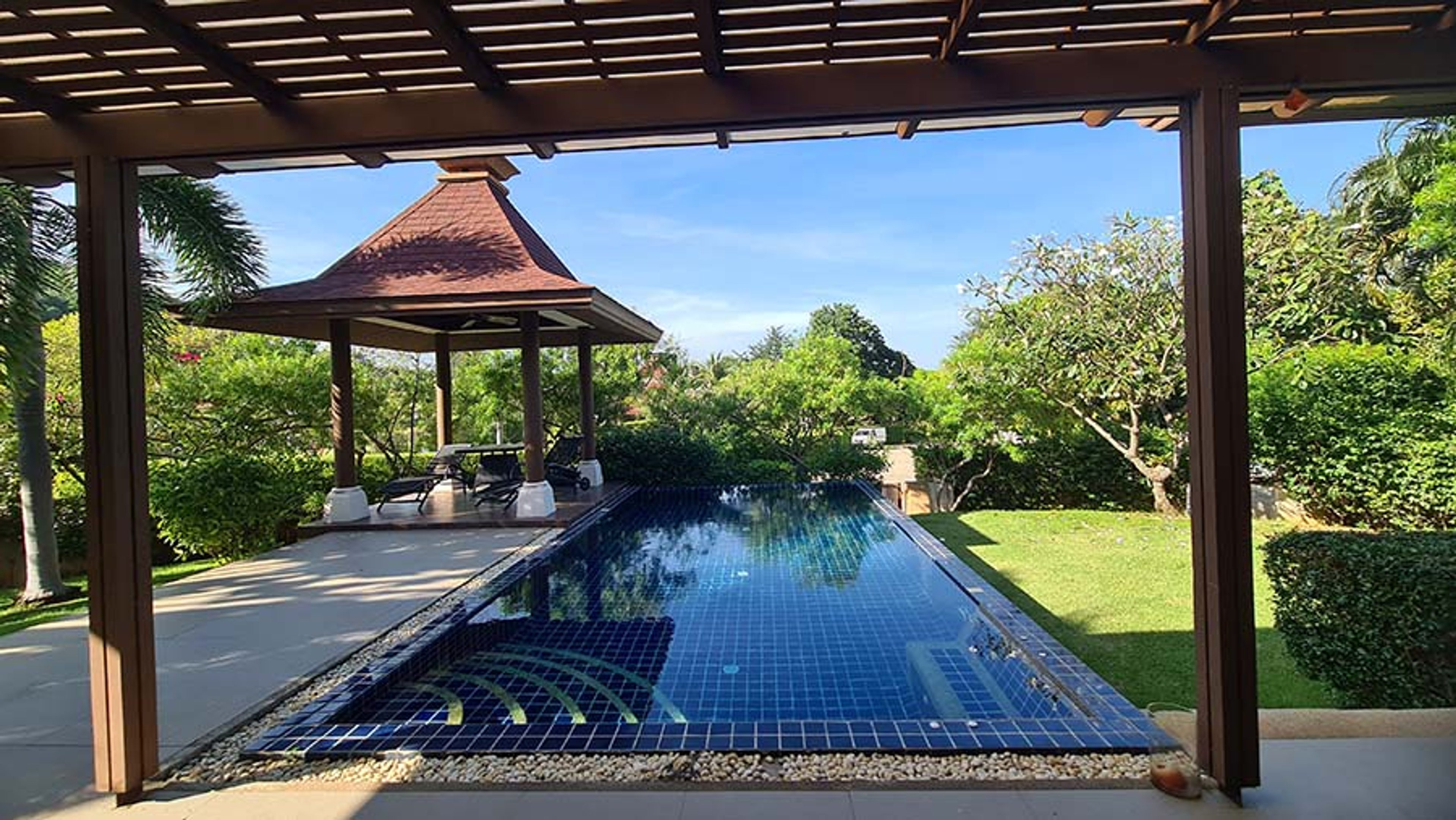 Pool Villa Bali Style at Panorama Khao Tao for rent