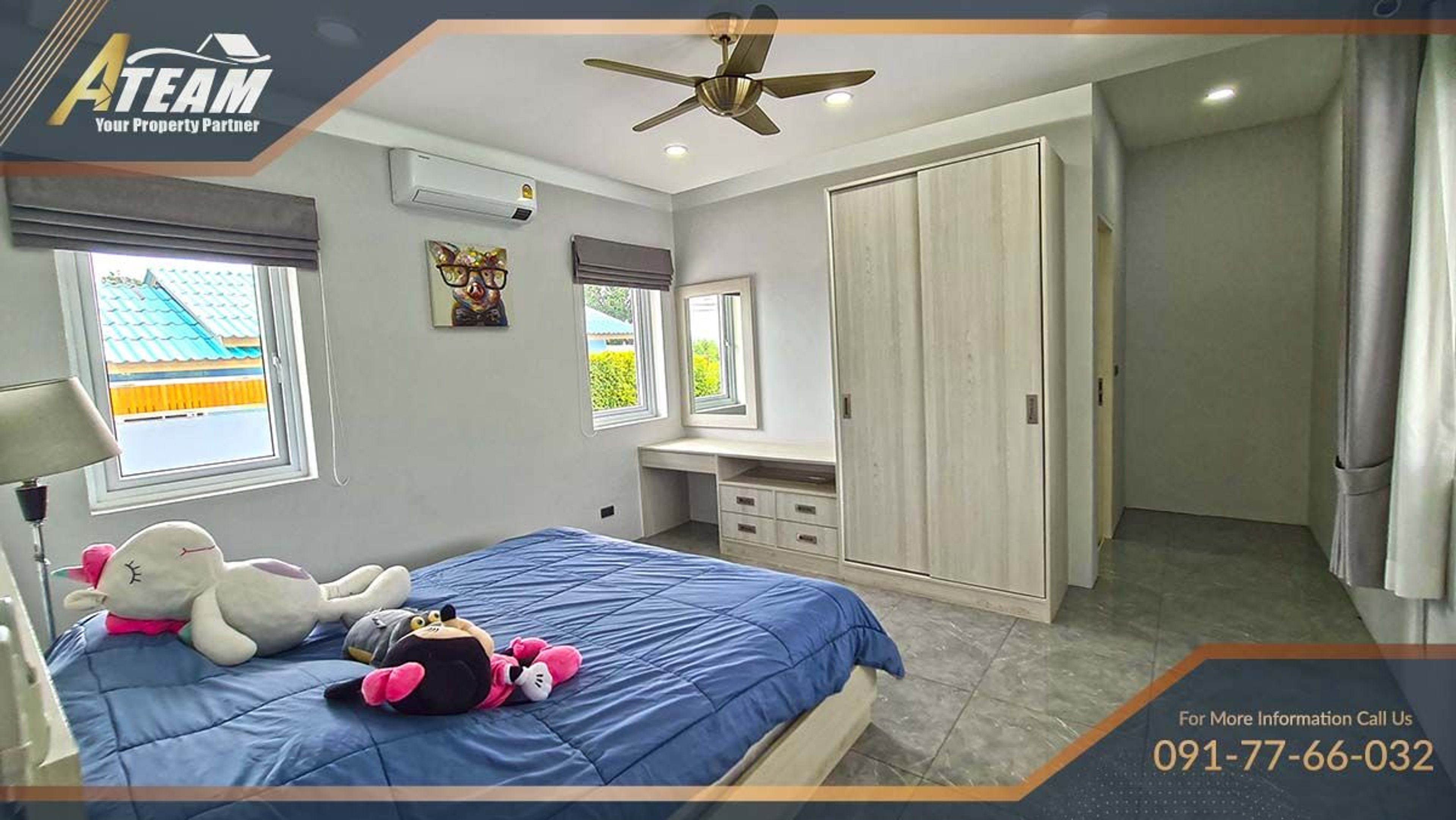 3 bed pool villa with mountain view Khao Tao, Hua Hin thumbnail 25