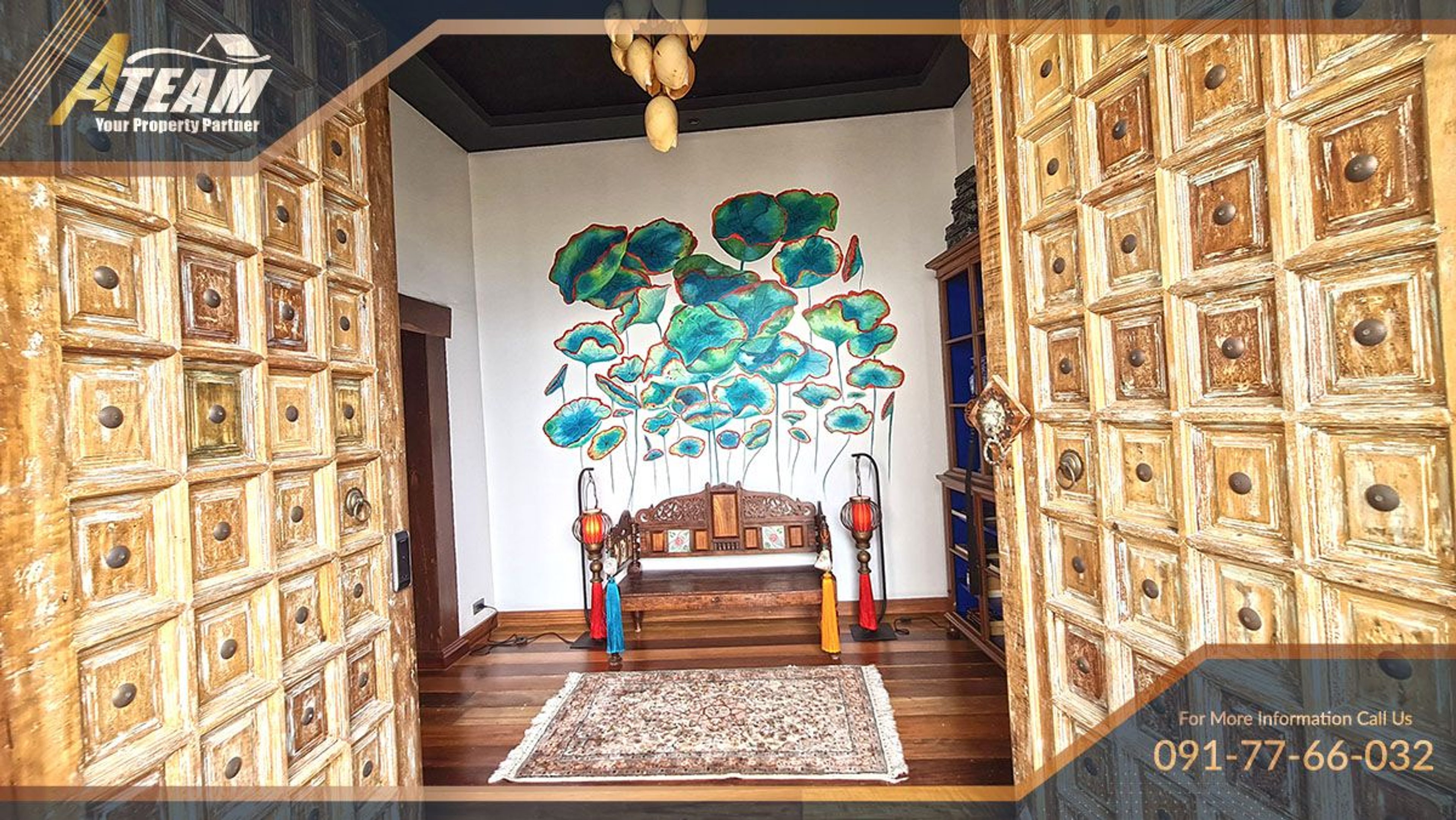 Unique, Artistic, secret and private house near Kao Tao Lake thumbnail 3