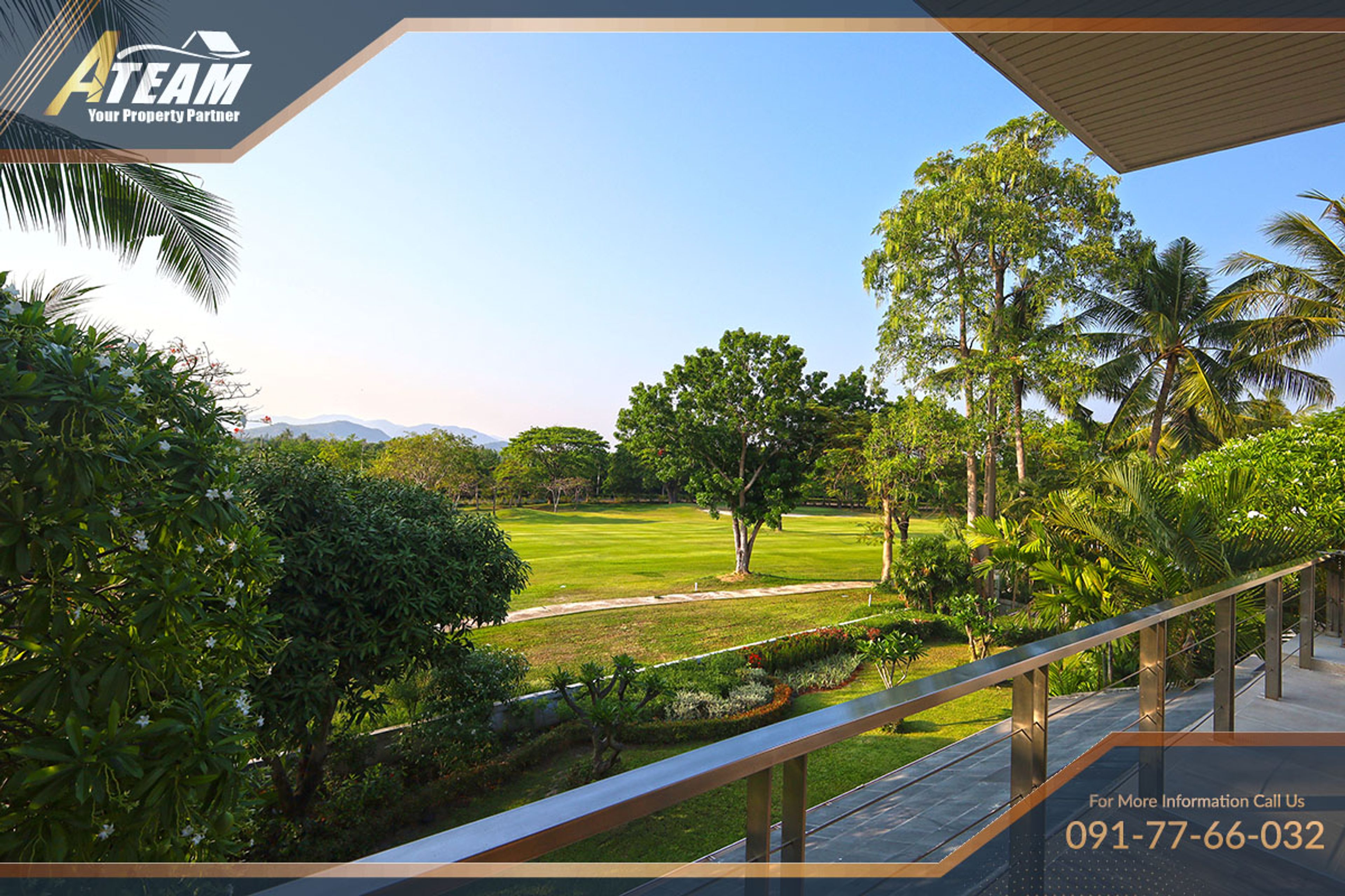 Unique Design  5 Bedroom Villa with stunning  golf view at Palm Hills thumbnail 6