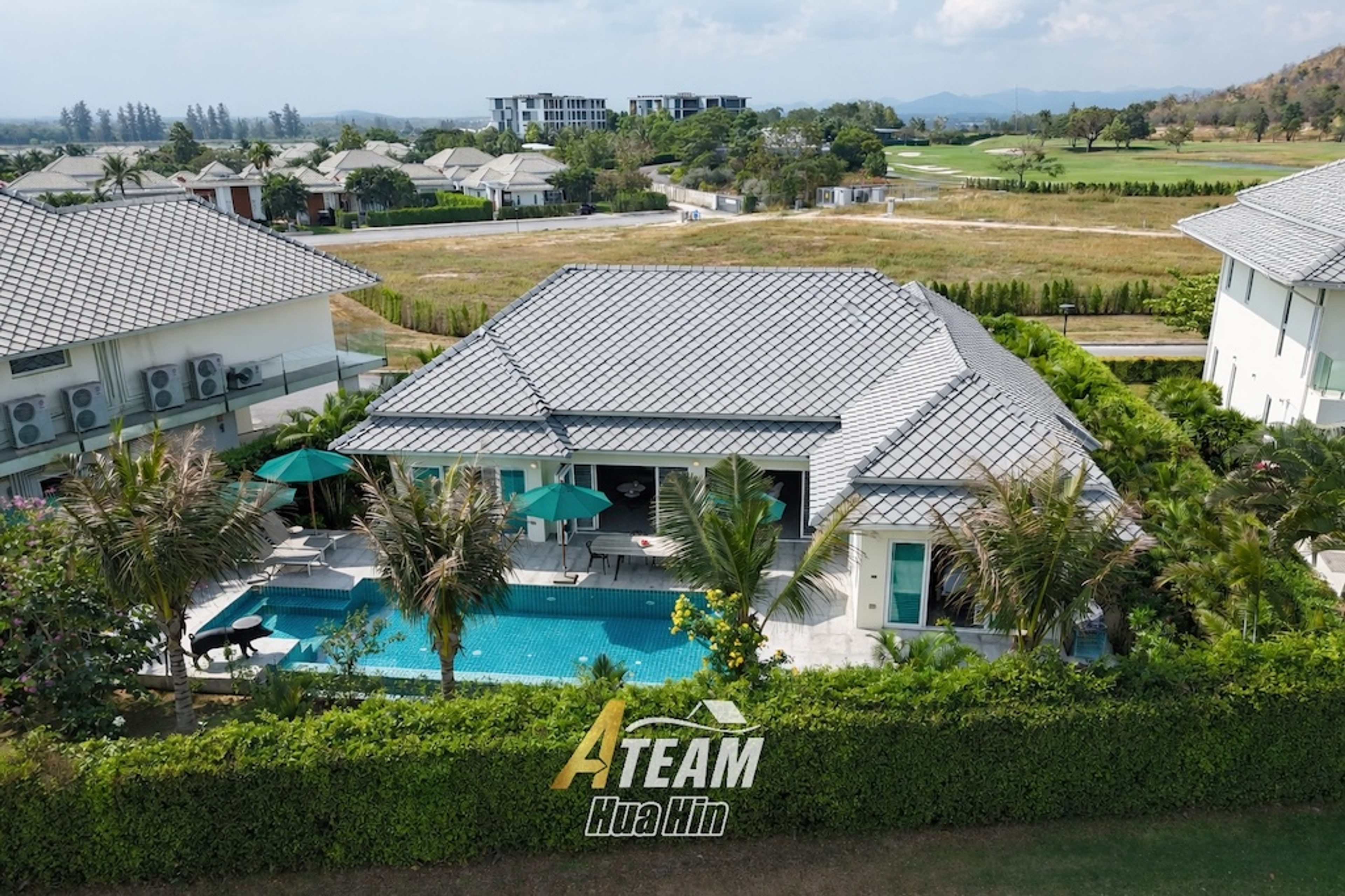 Modern 3 Bed 3 Bath Pool Villa at Black Mountain Golf Club