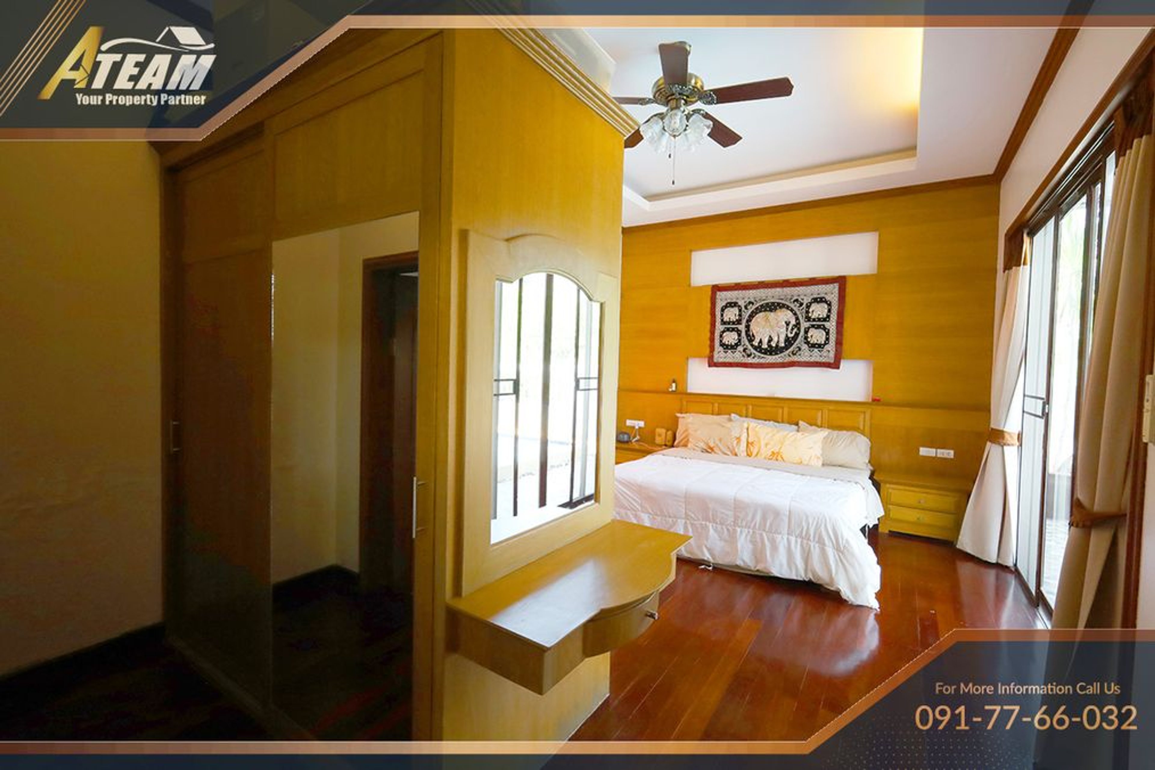 For Rent 3-Bed Pool Villa with Glass Garden Room in Soi 102 thumbnail 22