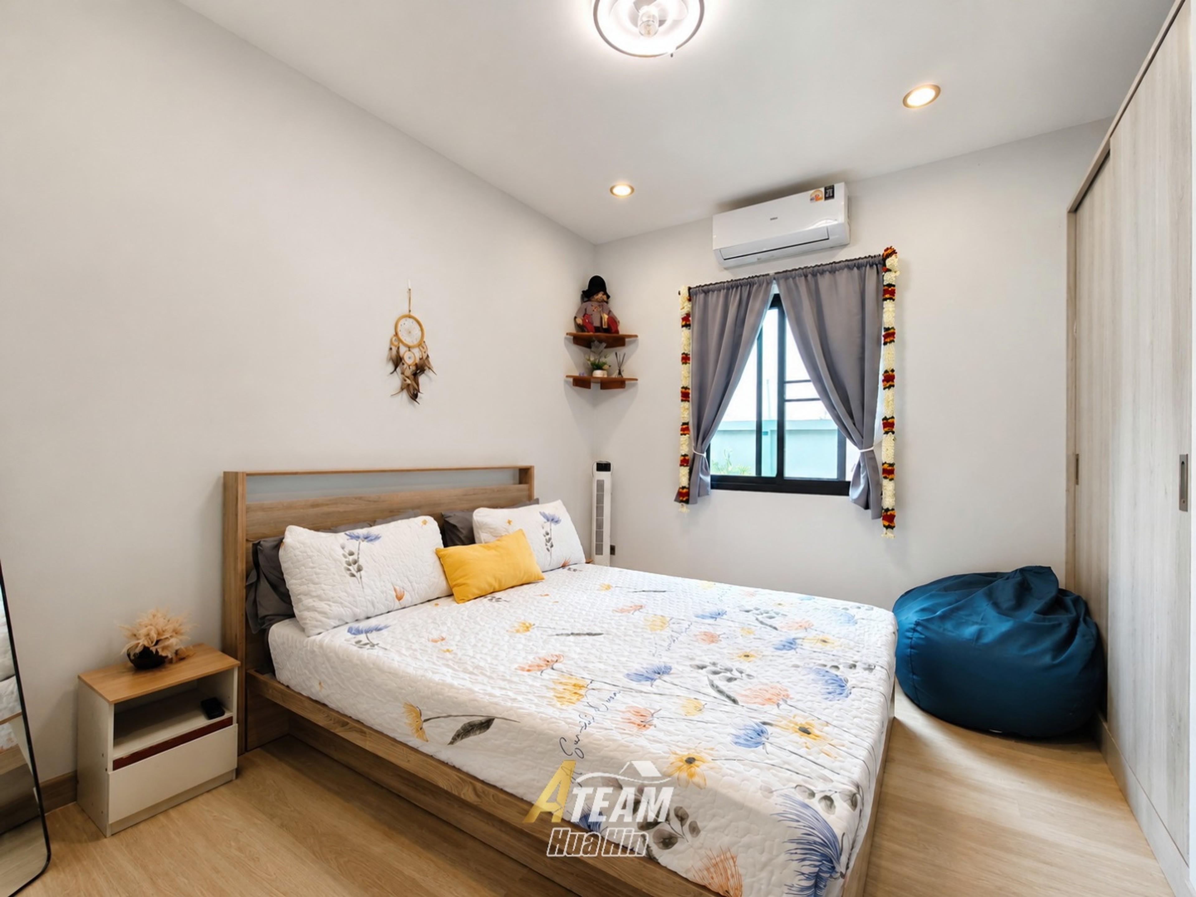 Charmante villa avec piscine de 2 chambres à vendre à Thap Tai