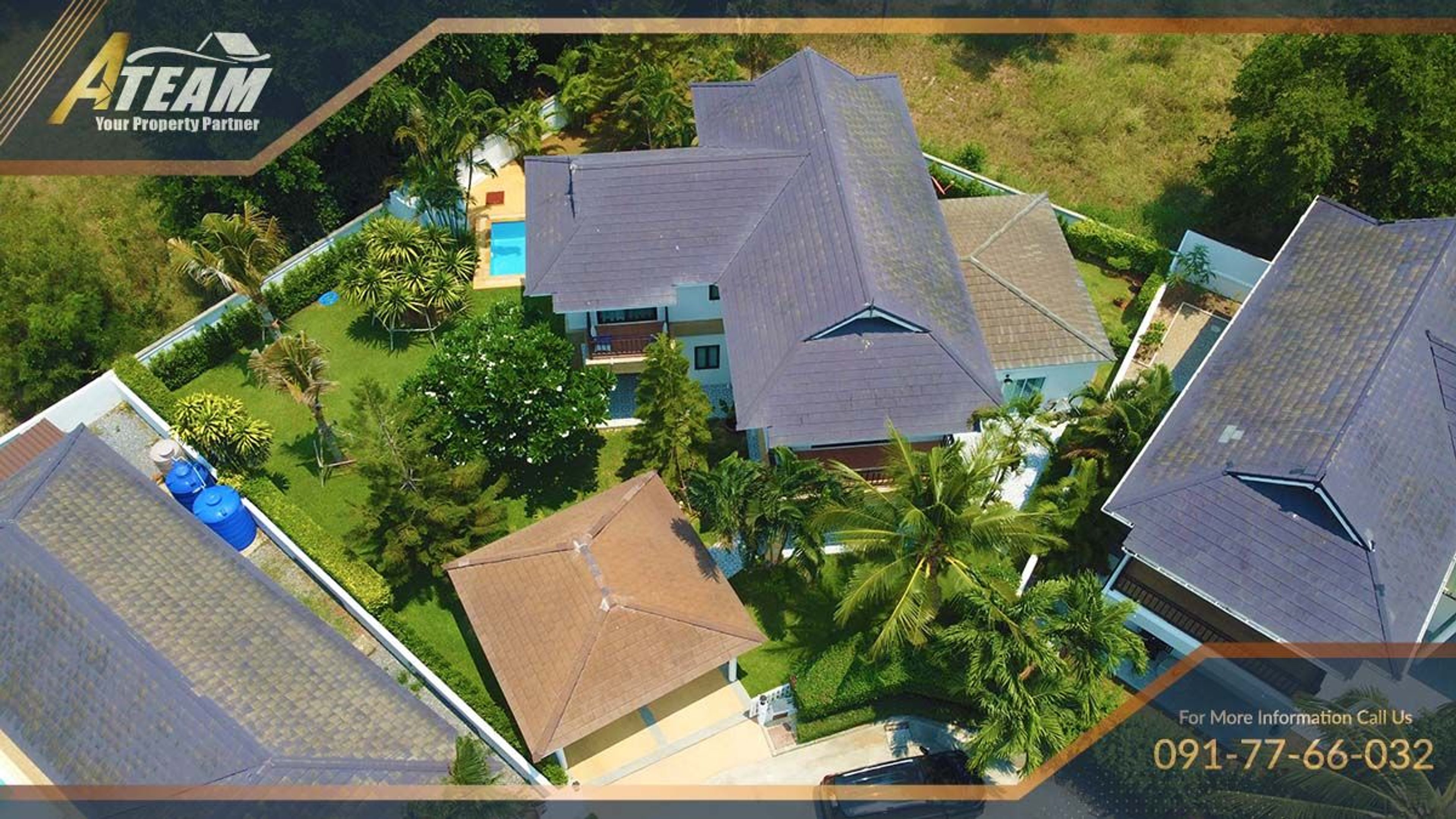 Beautifully renovated Contemporary corner plot house in Khao Tao thumbnail 5