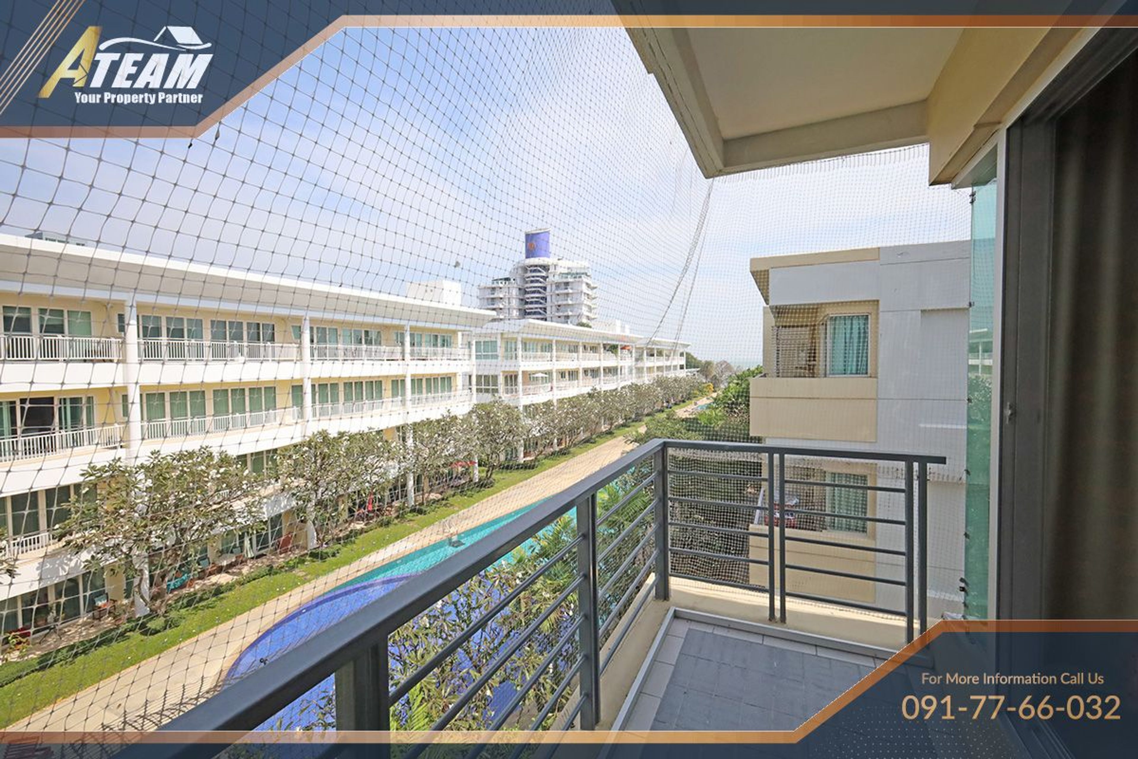 Condo for Sale – 1 Bedroom Seaview Baan Sanpluem, Hua Hin  thumbnail 13