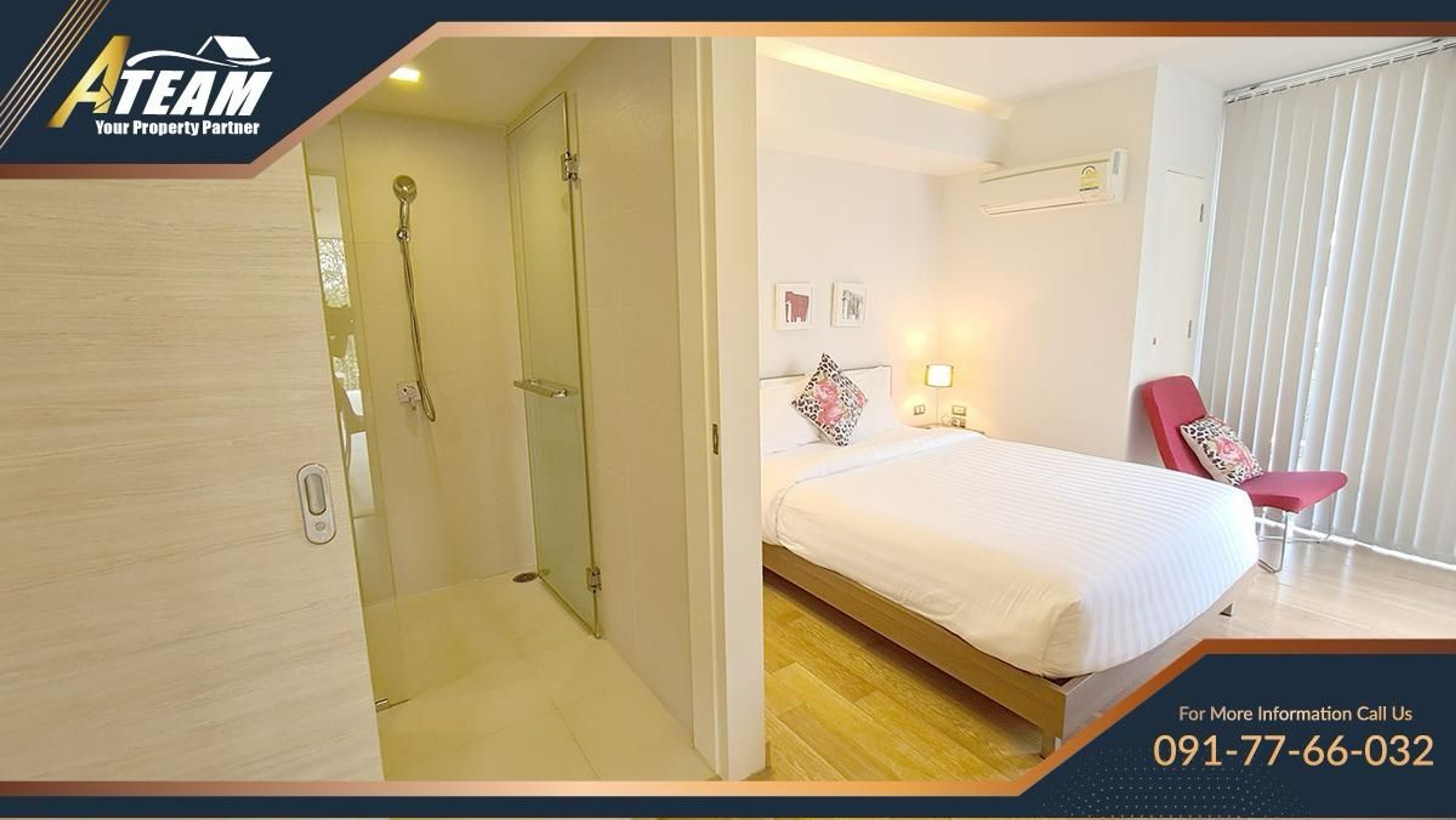 Modern 3 bed condo with golf view thumbnail 17