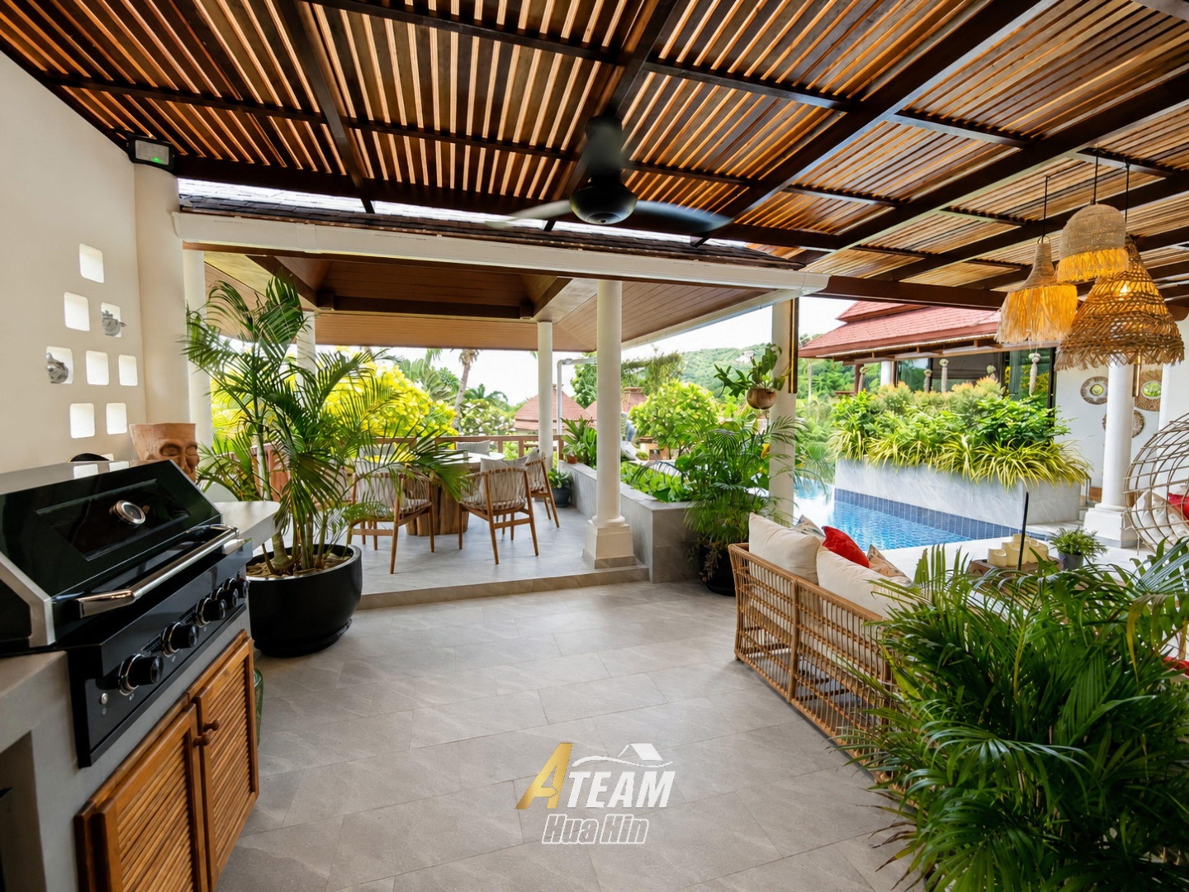 Spacious 3-Bedroom Pool Villa with Mountain Views – Panorama Village, Khao Tao thumbnail 28