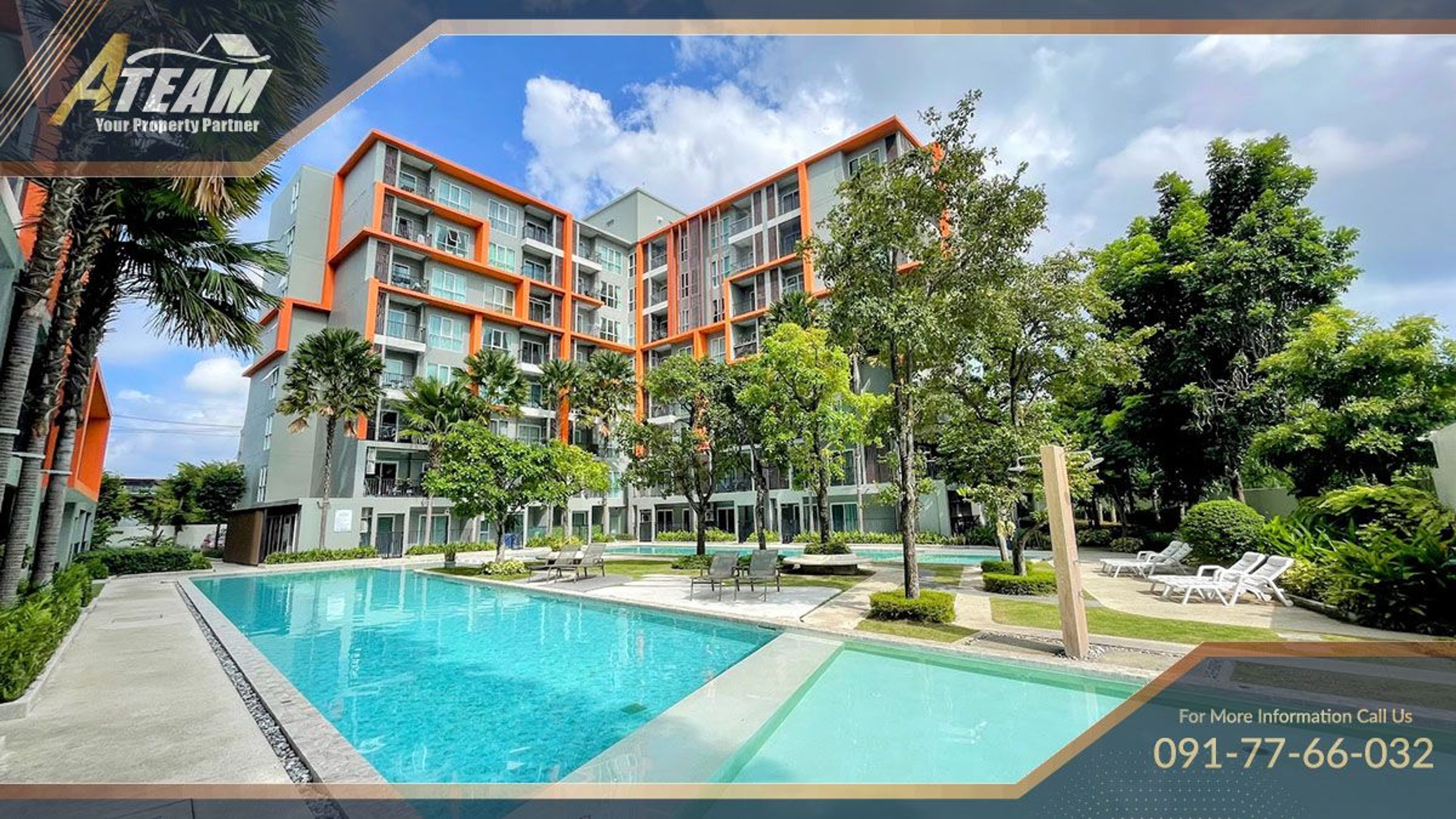 Apartment / Condo For Rent - - 1 Bedroom - 1 Bathroom - Price ฿15,000 