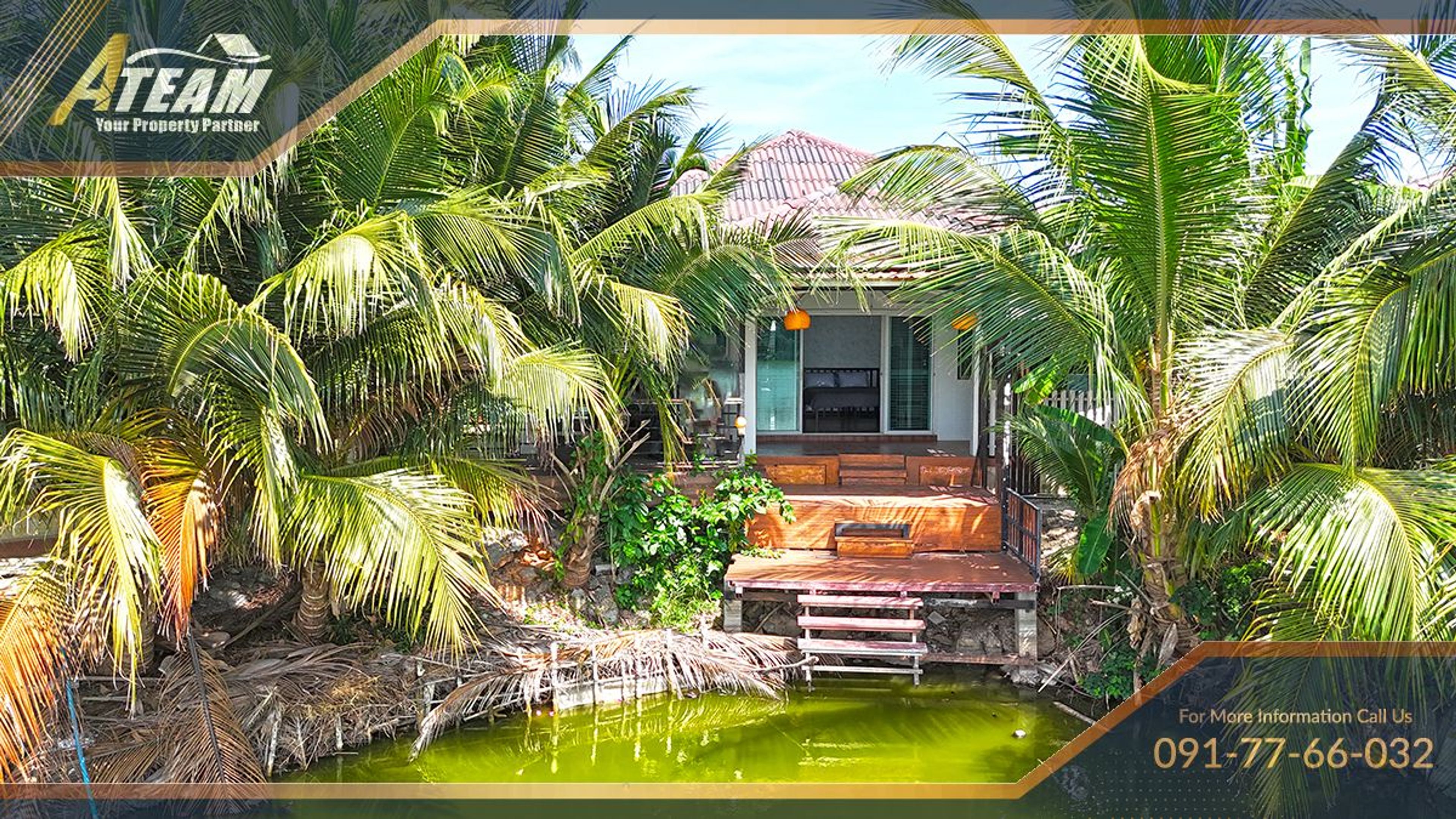  Lakeview Single-Story House for Sale – Wang Pong, Pranburi -- 3.9 M T