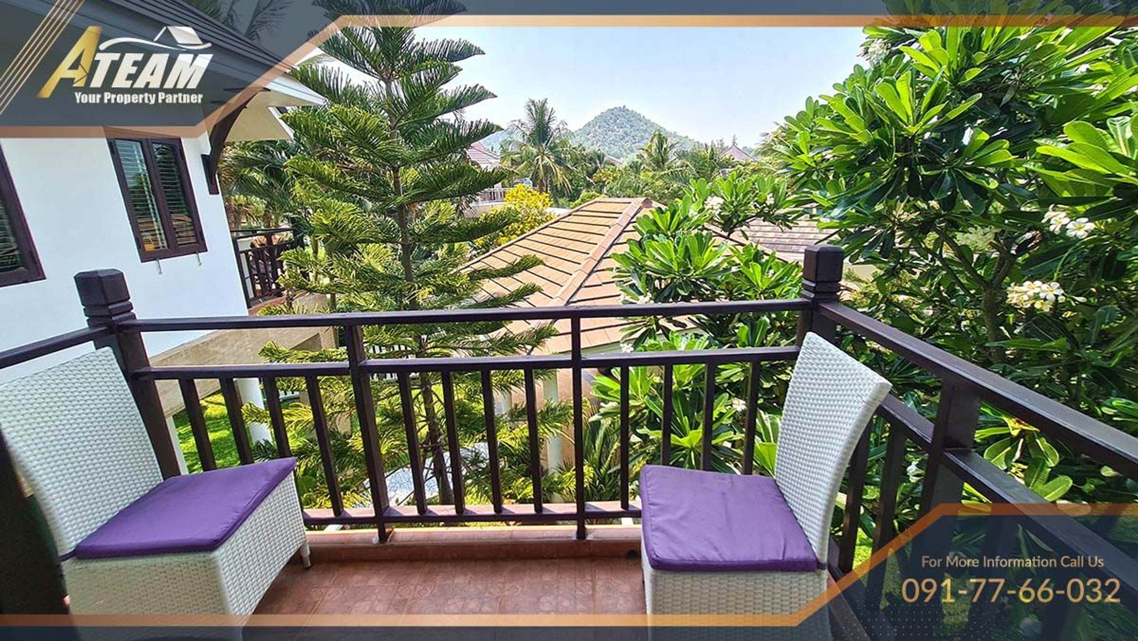 Beautifully renovated Contemporary corner plot house in Khao Tao thumbnail 11