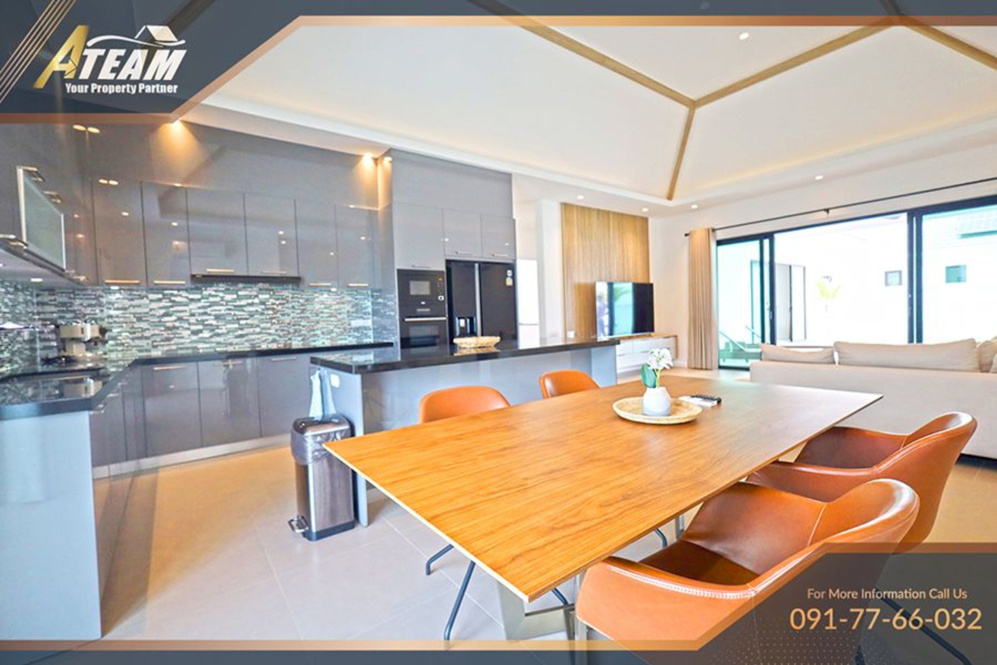 Highland Villas 2 – Modern 3-Bedroom Eco Pool Villa in Hua Hin RENT thumbnail 5