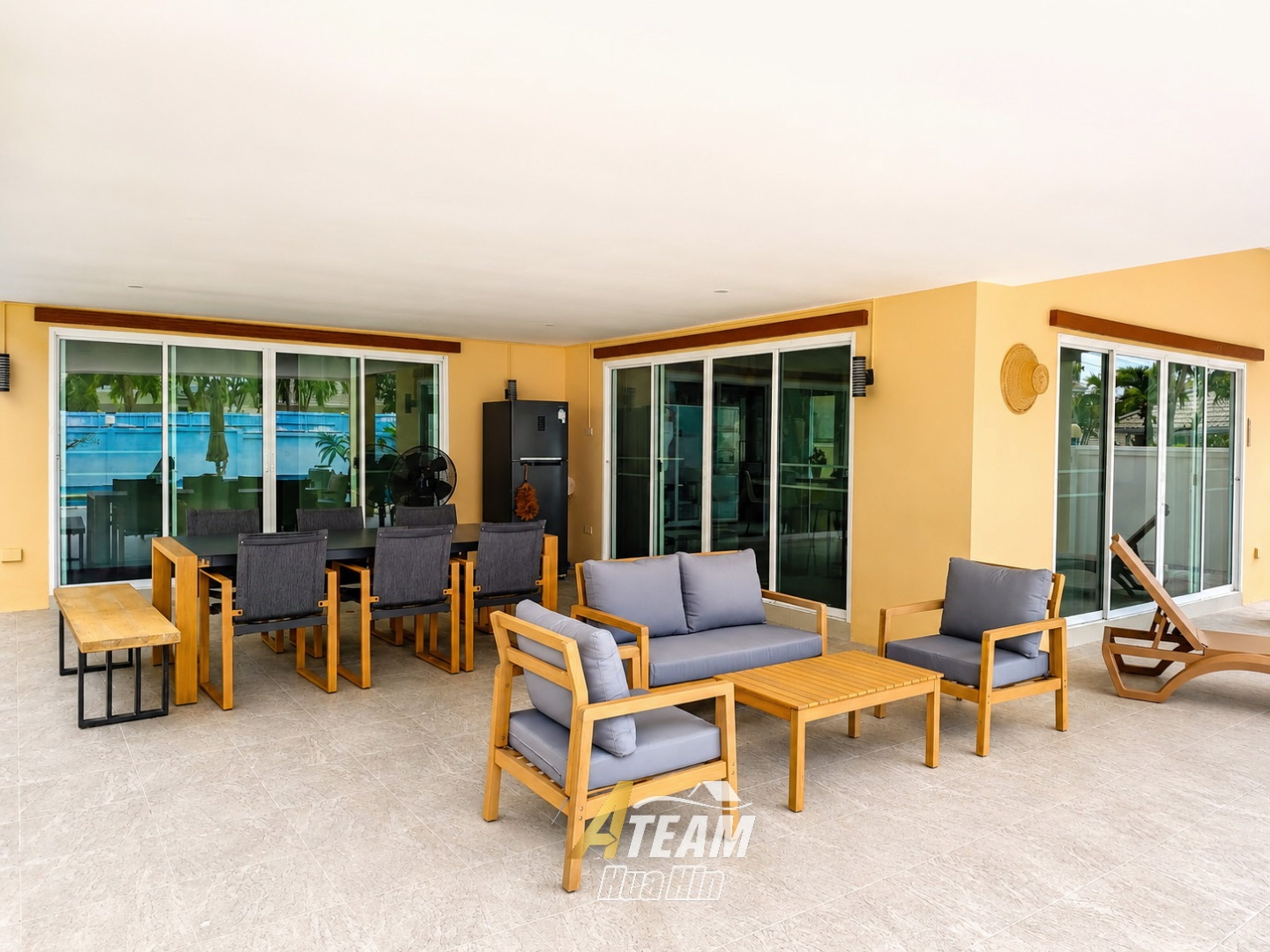  FOR RENT | Where Comfort Meets Tropical Living | 4-Bedroom Pool Villa | Gold Village, Hua Hin Soi 88 thumbnail 2
