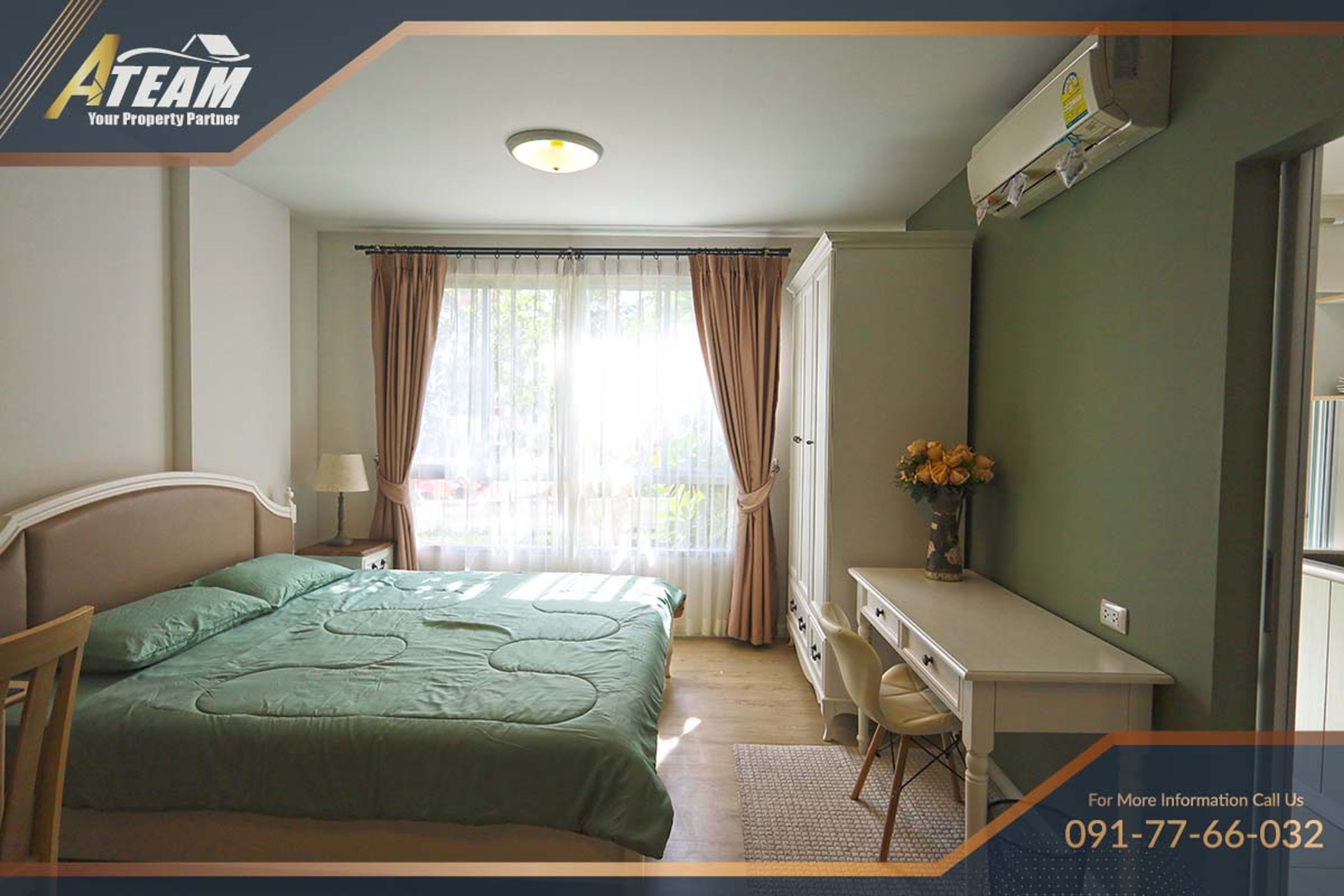 Studio Condo at Baan Peang Ploen For rent   thumbnail 3