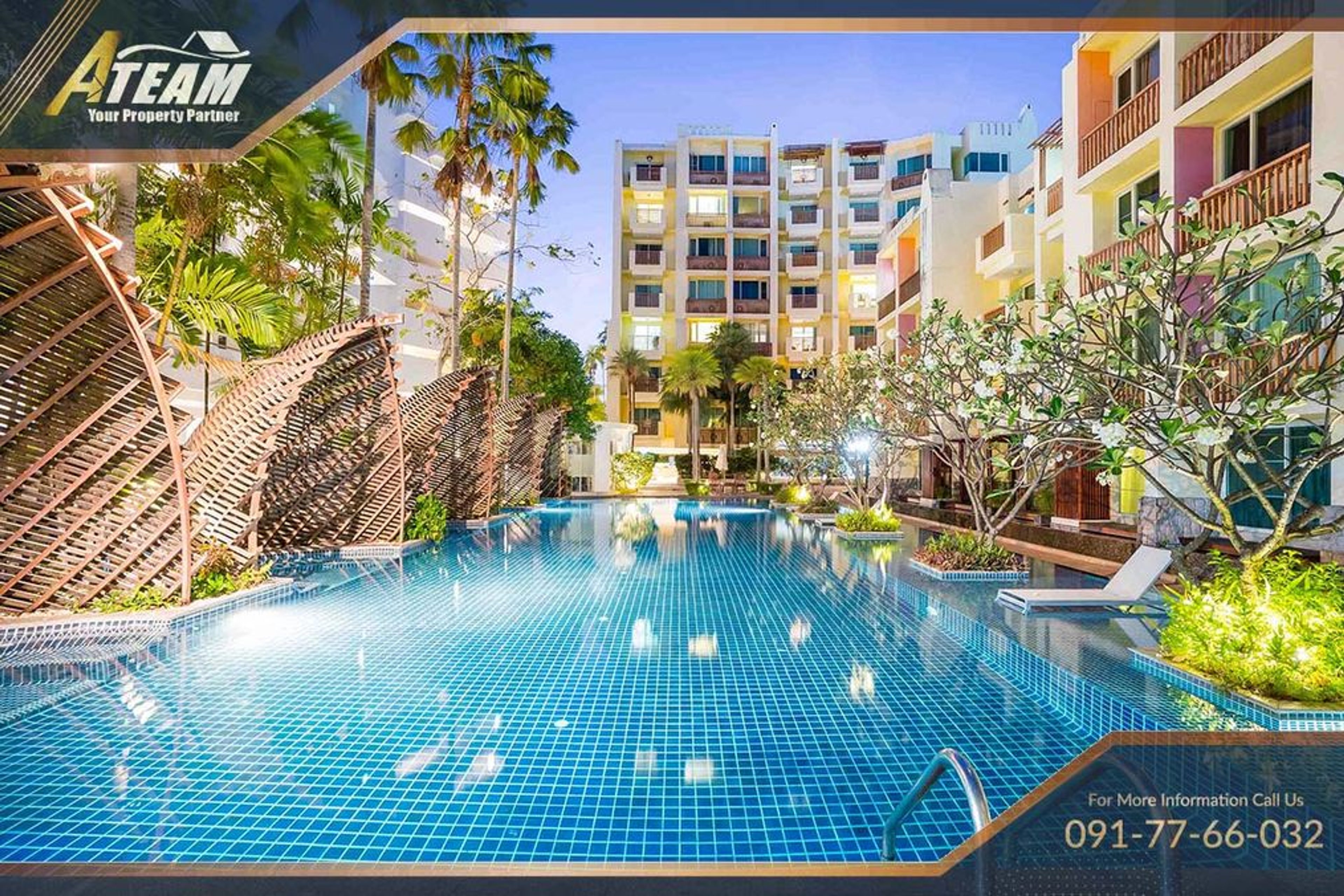 3-bedrooms 100 SQM Condo at Myconos (center Hua Hin) thumbnail 8