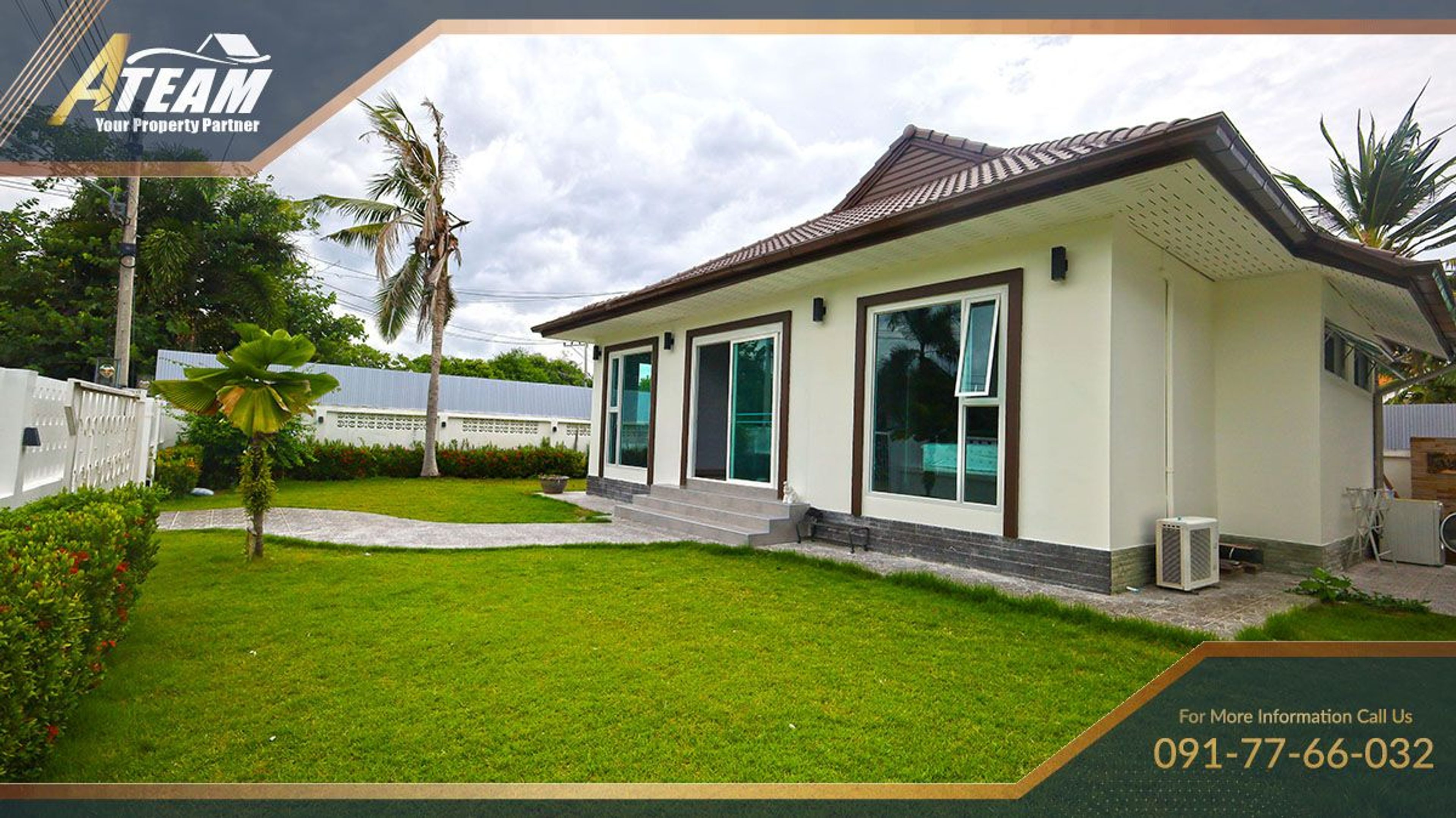 3 Bed corner house in the heart of Hua Hin Soi 94
