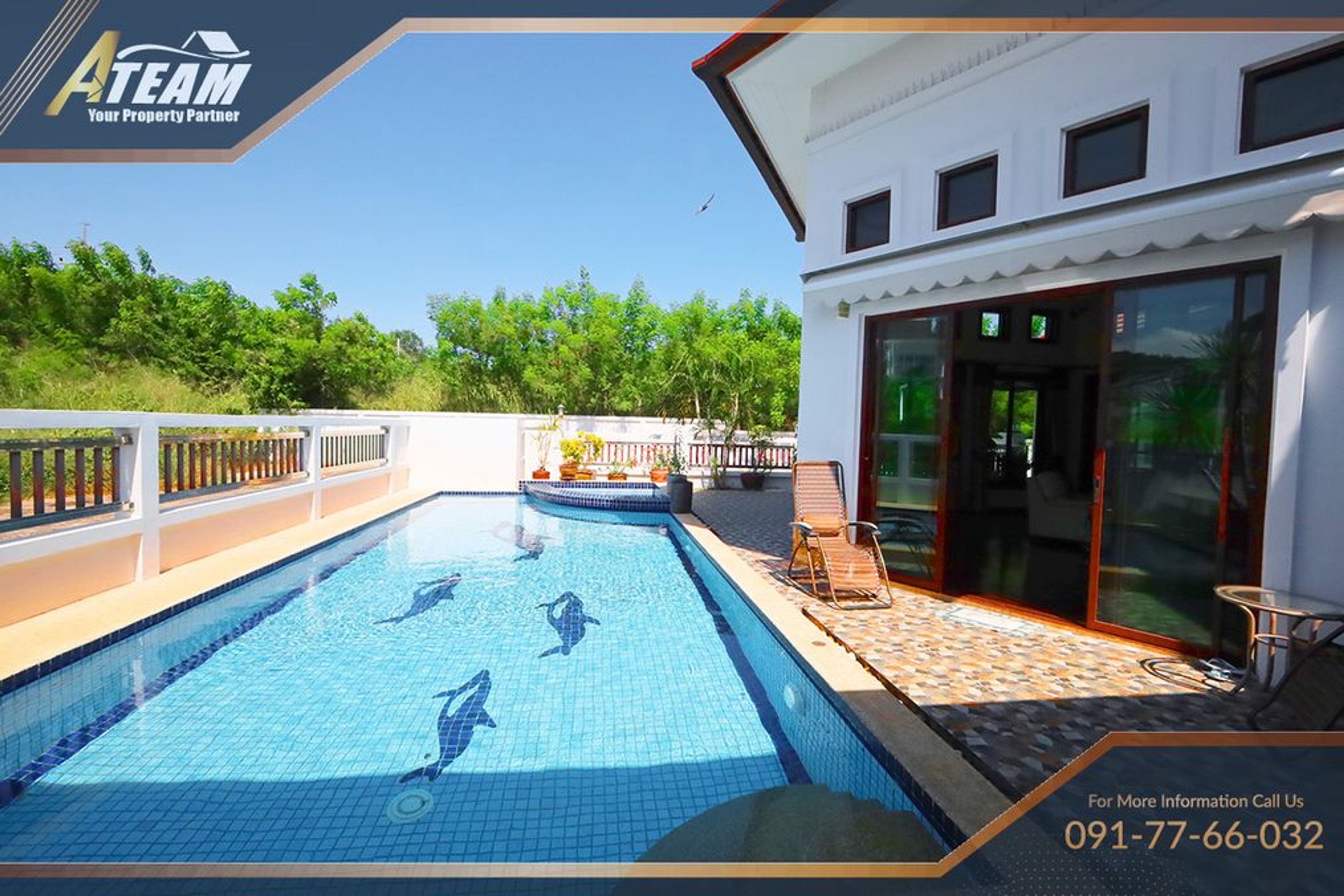 For Rent 3-Bed Pool Villa with Glass Garden Room in Soi 102 thumbnail 34