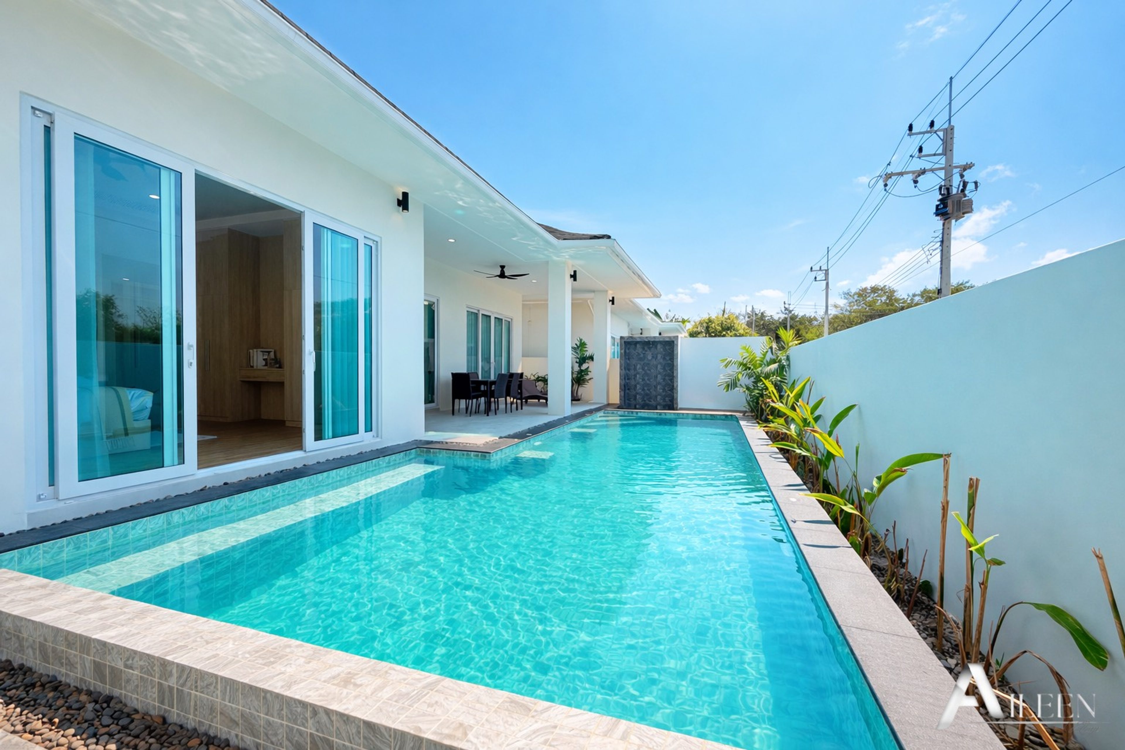 Beautyful 3 Bed 3 Bath Pool Villa in a peaceful residential area thumbnail 2