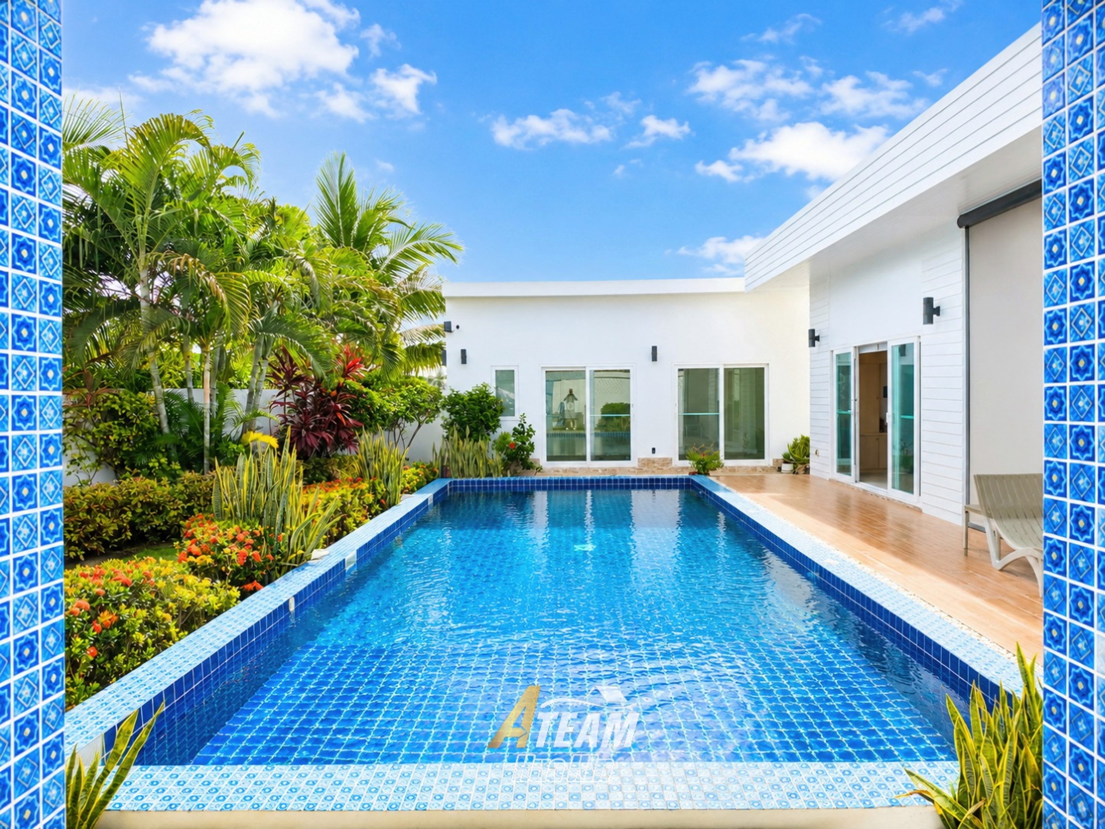 Beautiful Smart Pool Villa for Sale in Soi 112, Thap Tai thumbnail 2
