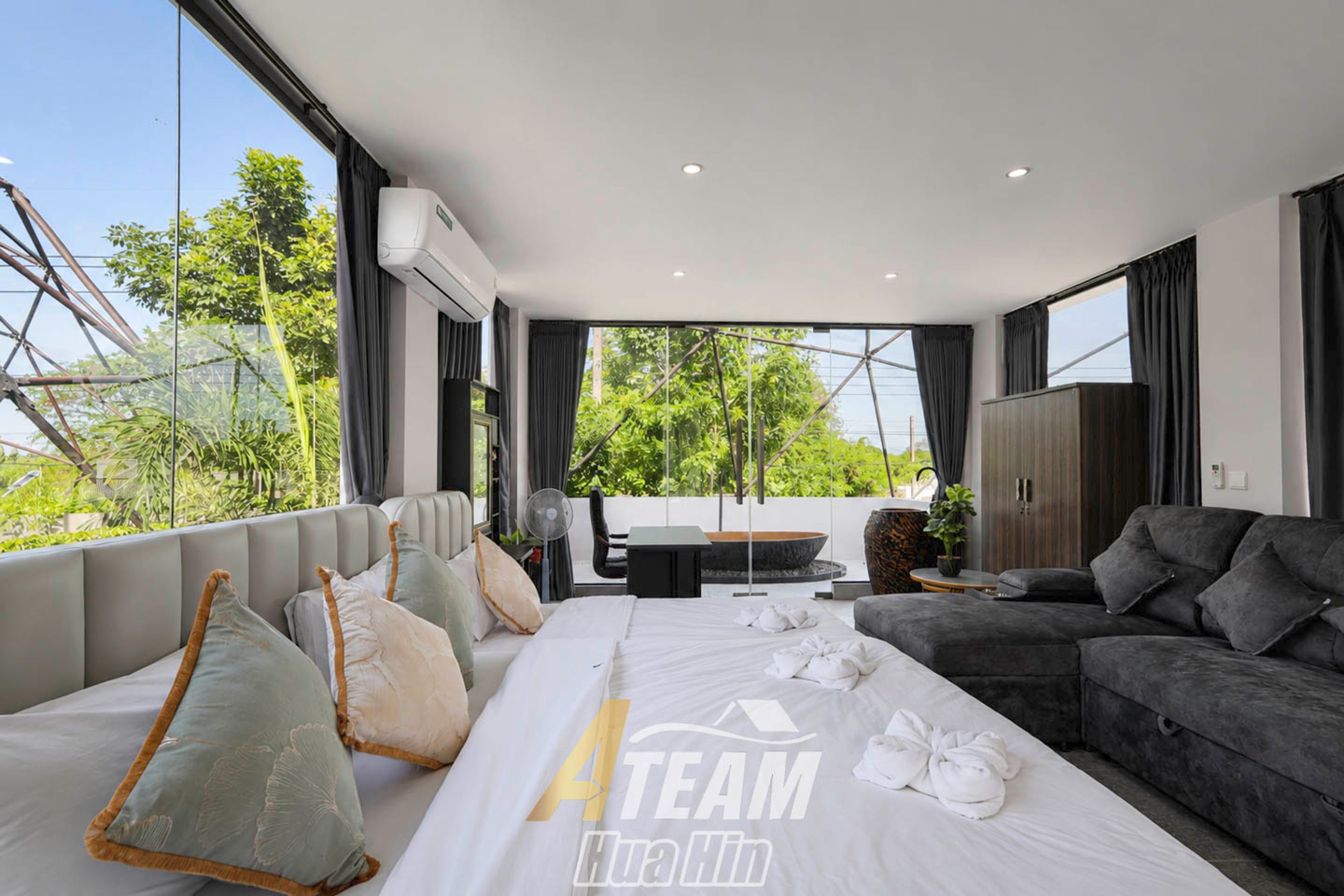 Exclusive 3-Bedroom Pool Villa with Sauna & Outdoor Bathtub – Hua Hin thumbnail 23