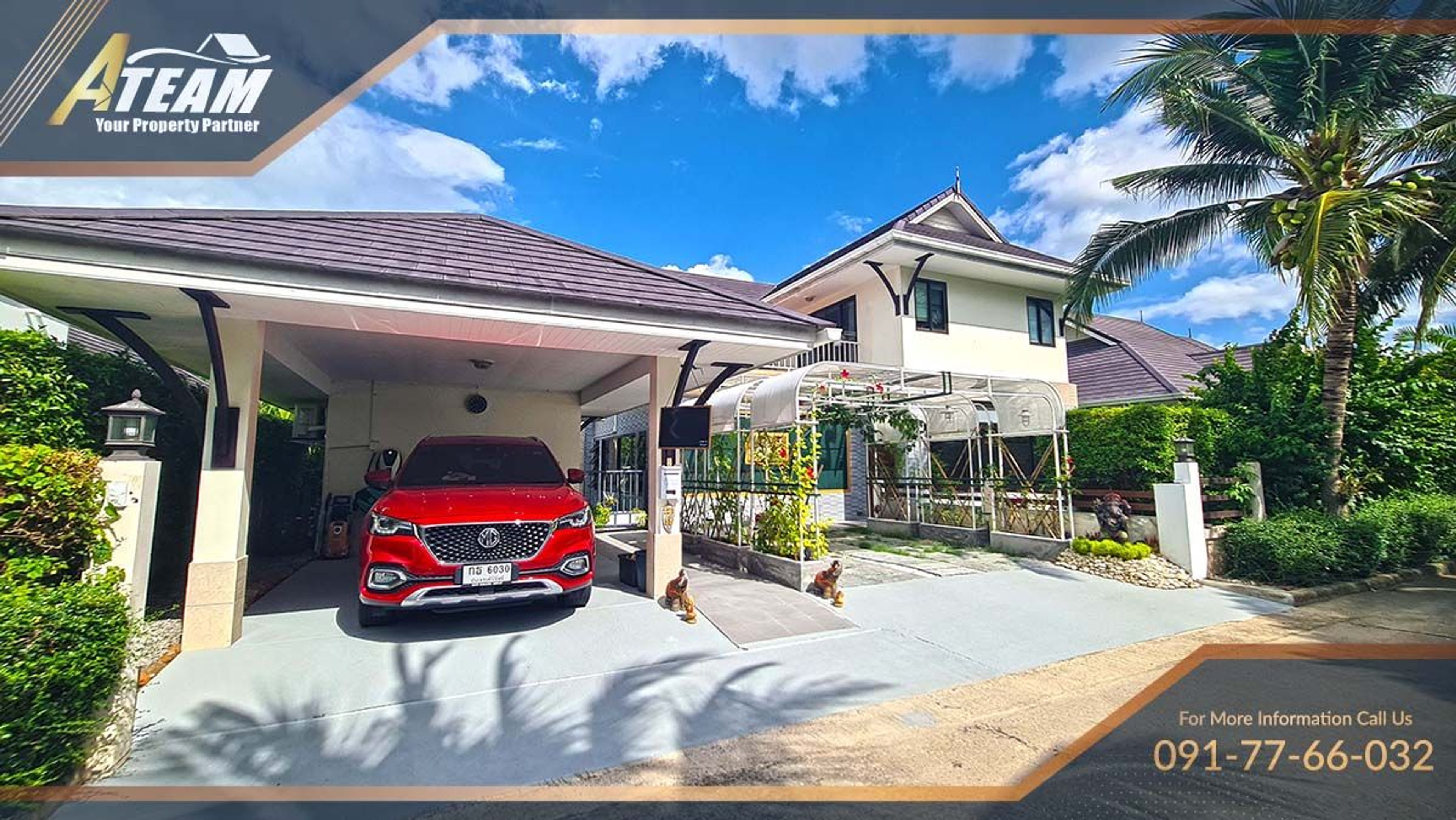 Moutain view 2 story pool villa in the heights 2 Khoa Tao Hua Hin thumbnail 5