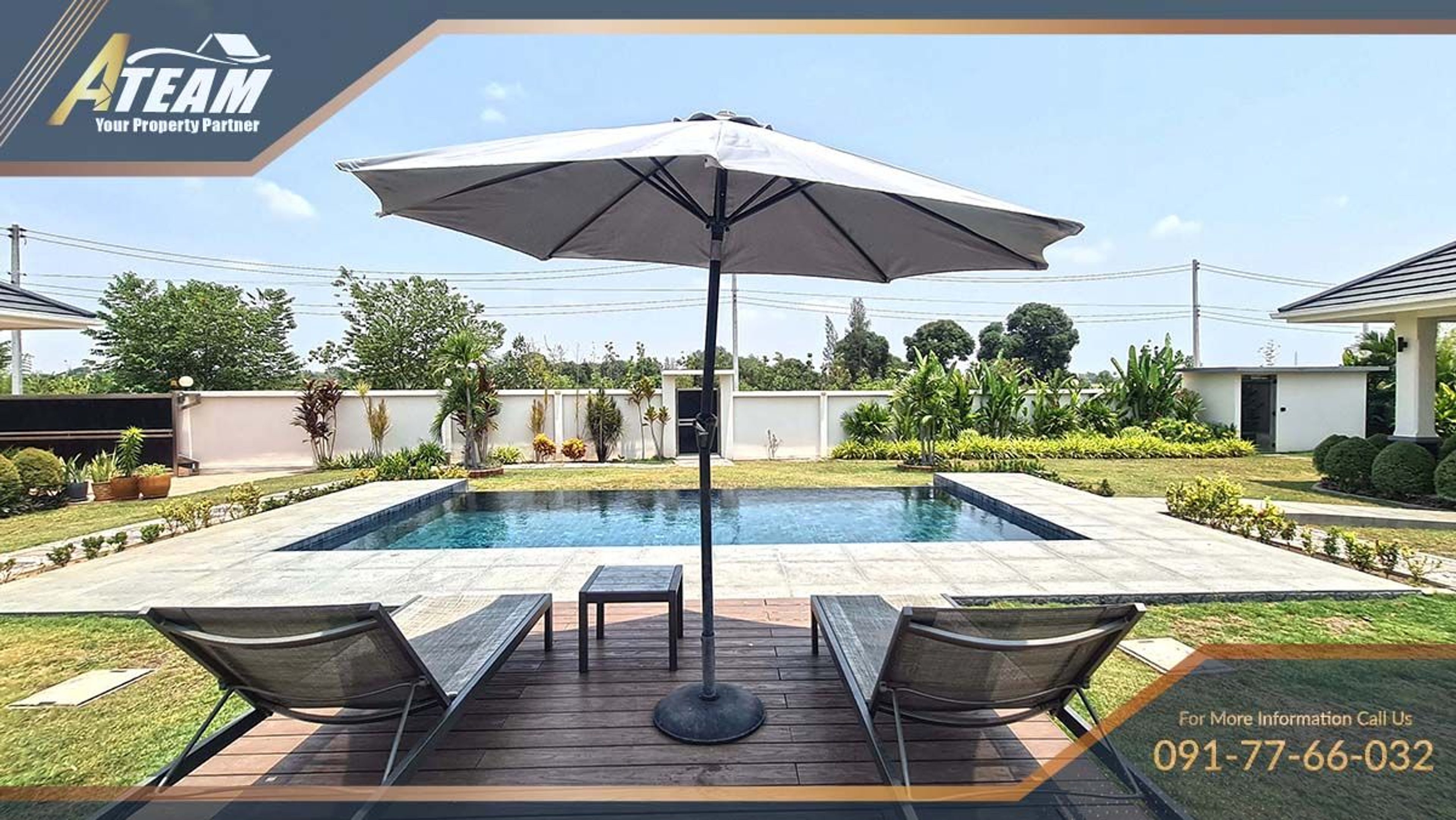 Luxury 5 bedrooms pool villa on 2 rais surrounded by mountains thumbnail 43