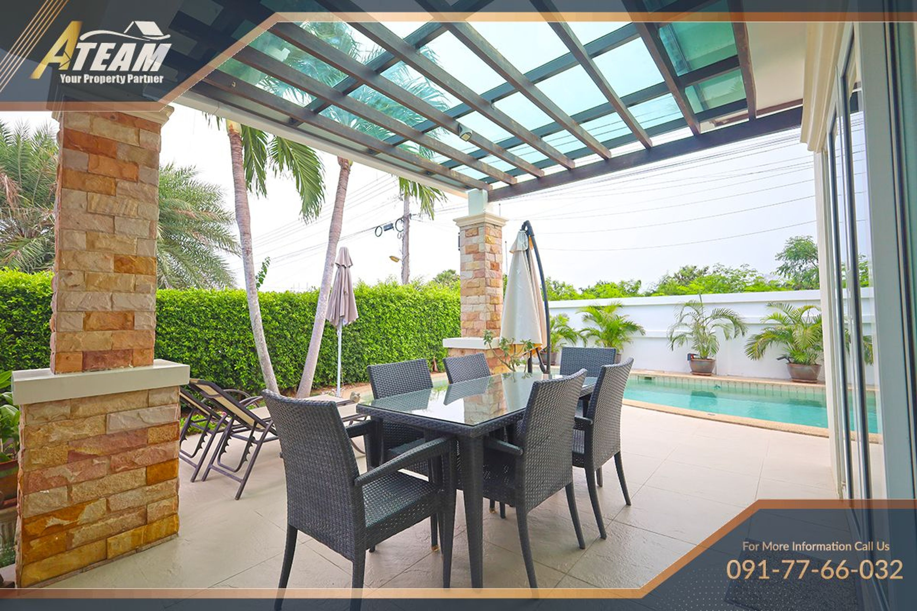 Corner 3-Bedroom Pool Villa for Sale – Orchid Paradise Homes, Hua Hin thumbnail 12