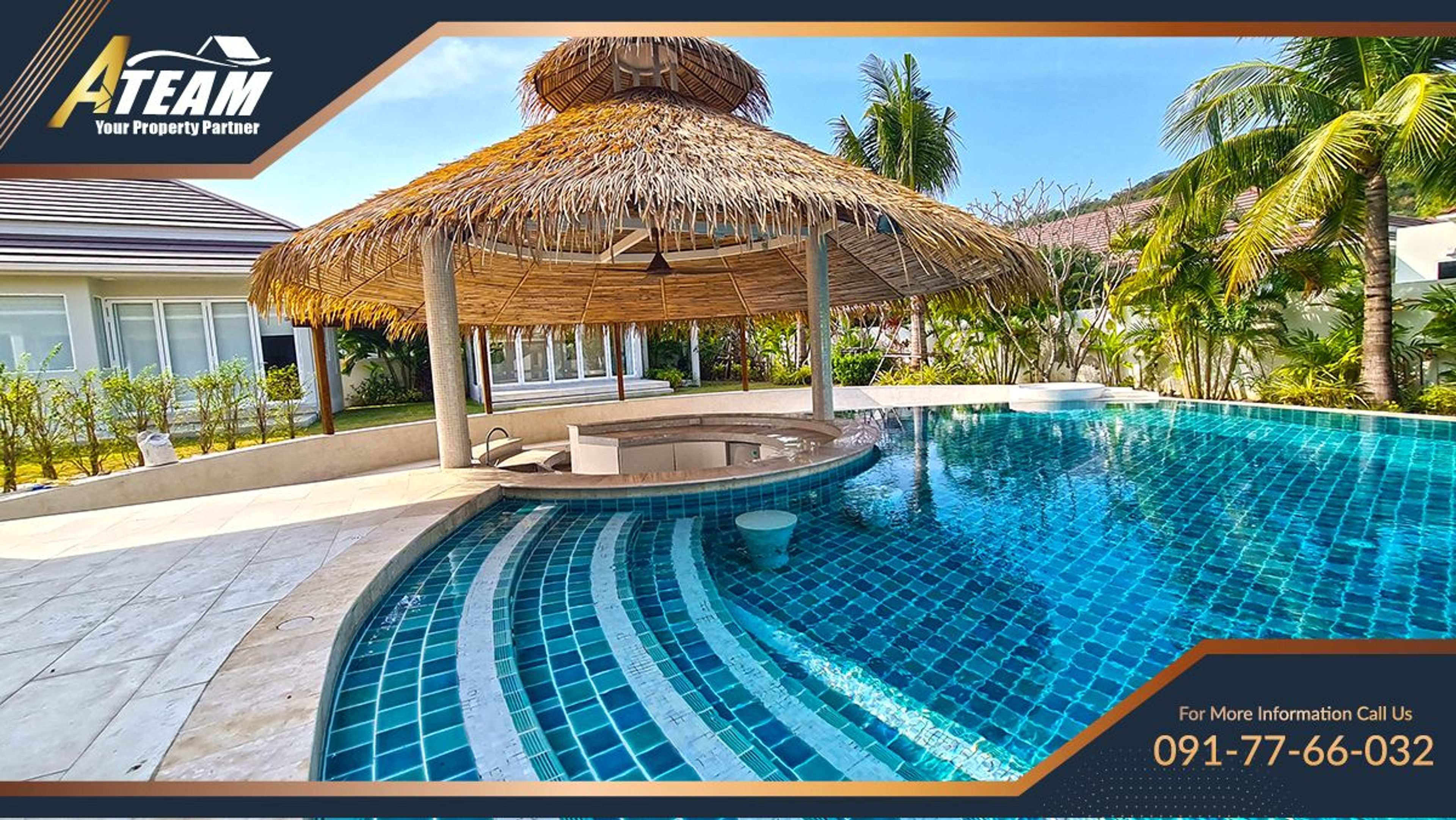 House / Villa For Rent - - 8 Bedrooms - 8 Bathrooms - Price ฿180,000 -