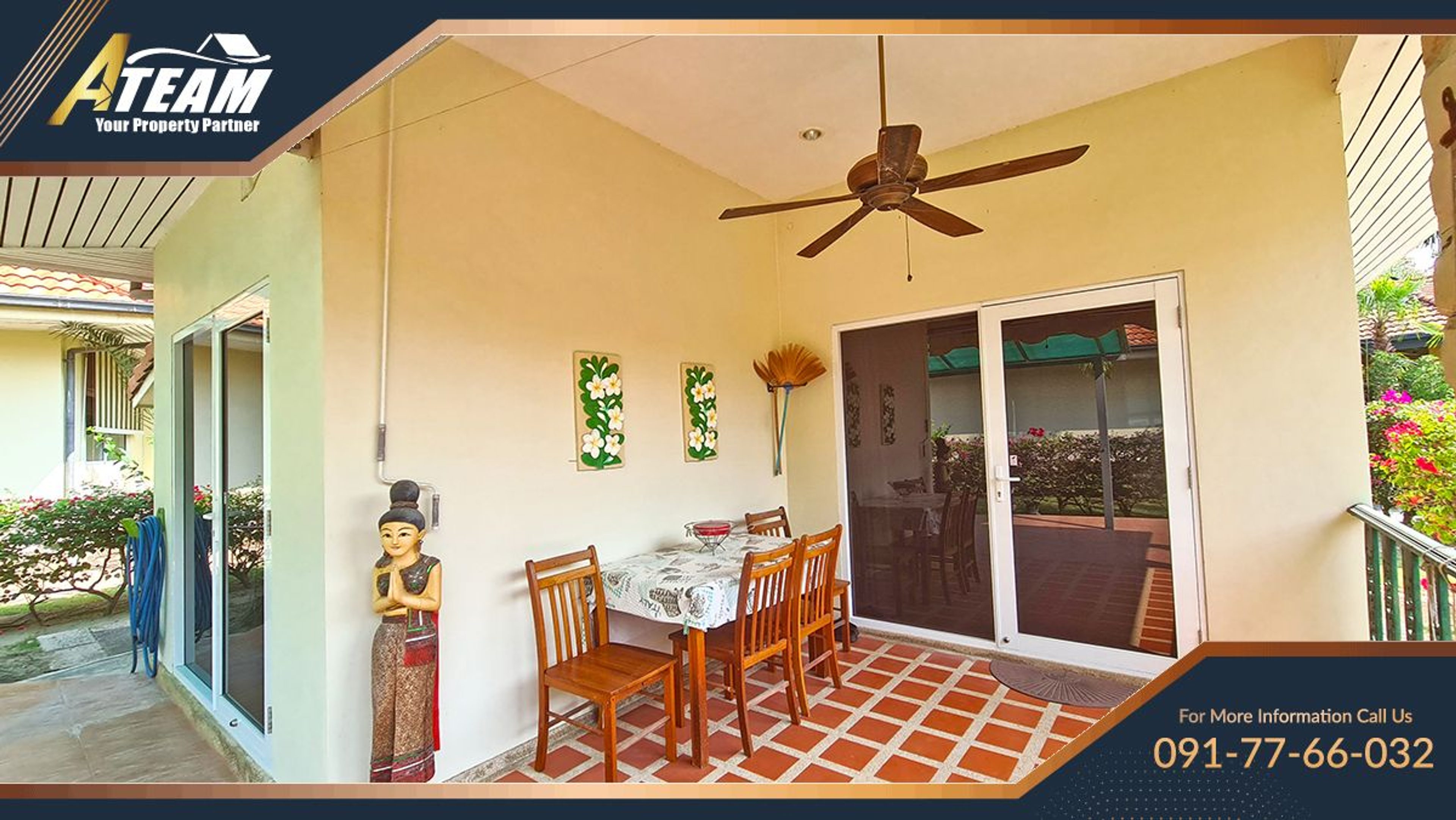 A Lovely Cozy Tropical in Pineapple Village Hin Lek Fai thumbnail 4