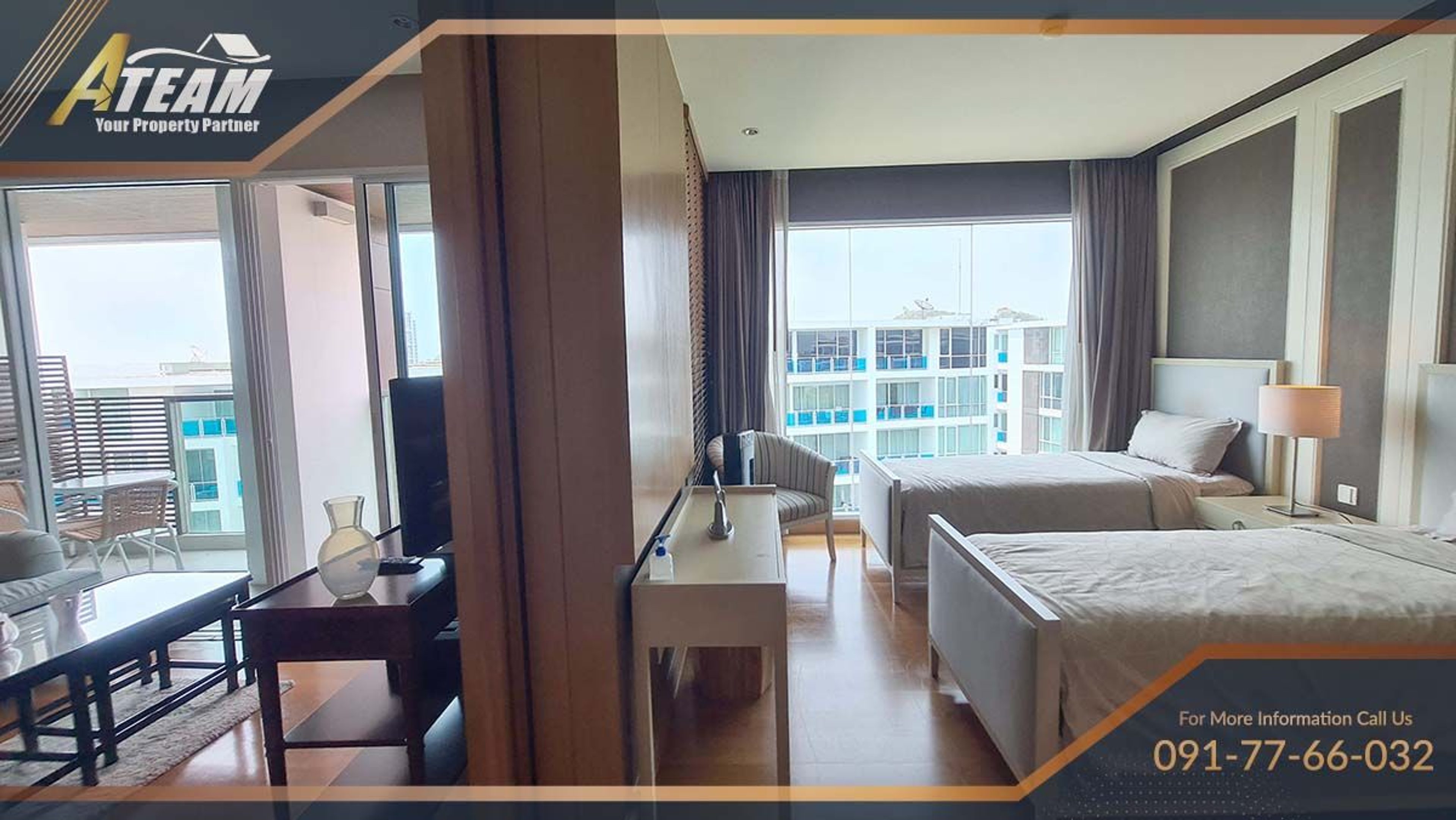 Serviced luxury 2 bedrooms Condo at Amari Residence Hua Hin thumbnail 11