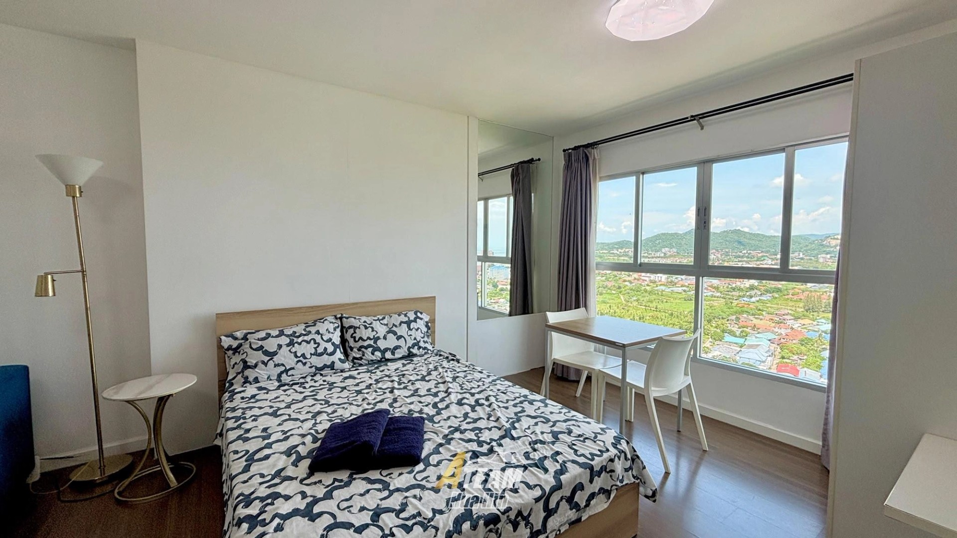 Appartement 1 chambre avec vue sur mer à vendre à Baan Kiang Fah - 24e étage