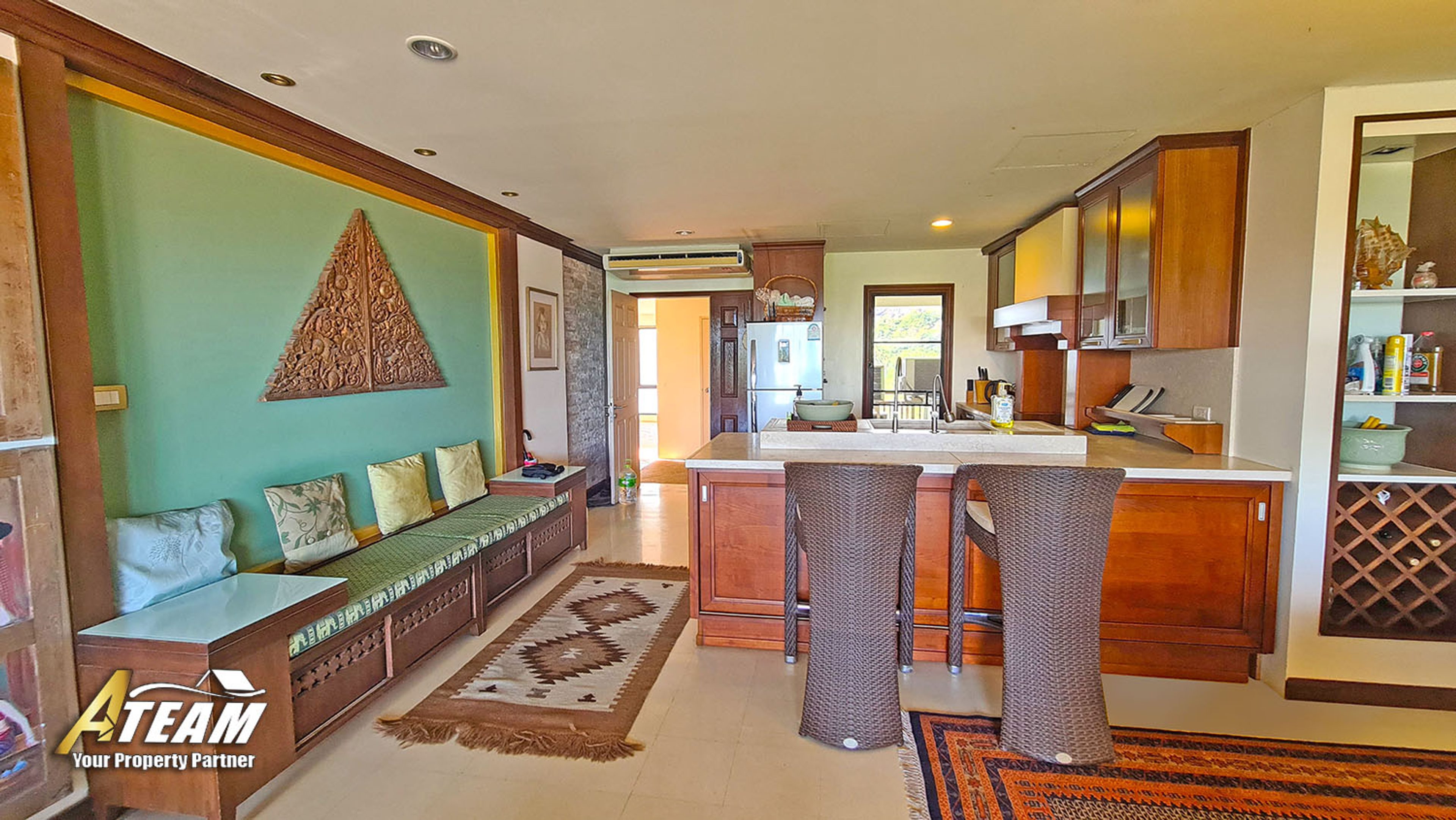Beachfront sea view condo in Khao Tao, Santipura thumbnail 4