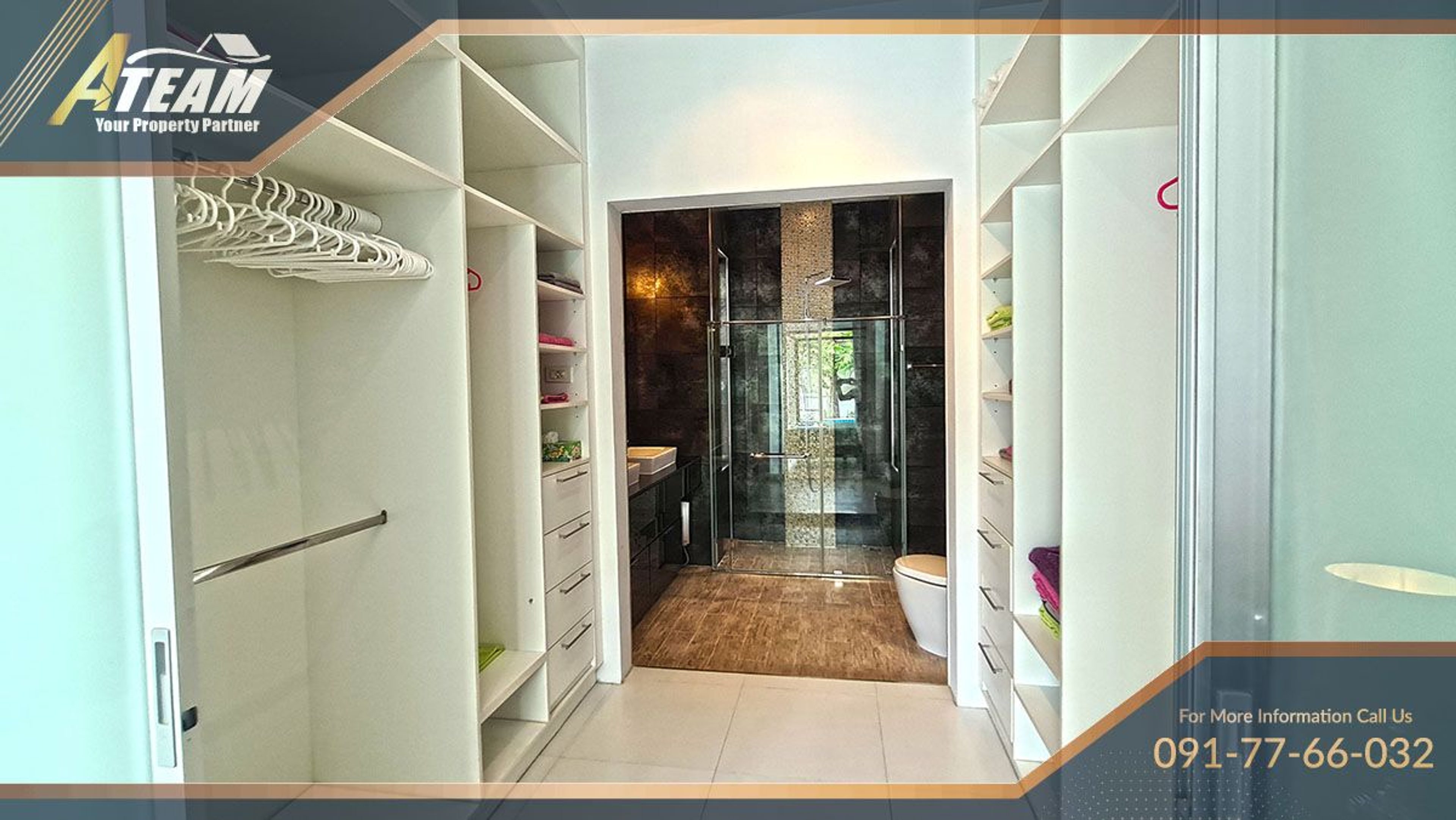 Modern Red Mountain House for Rent with 1 Office Room | 47,000 THB/Month thumbnail 18