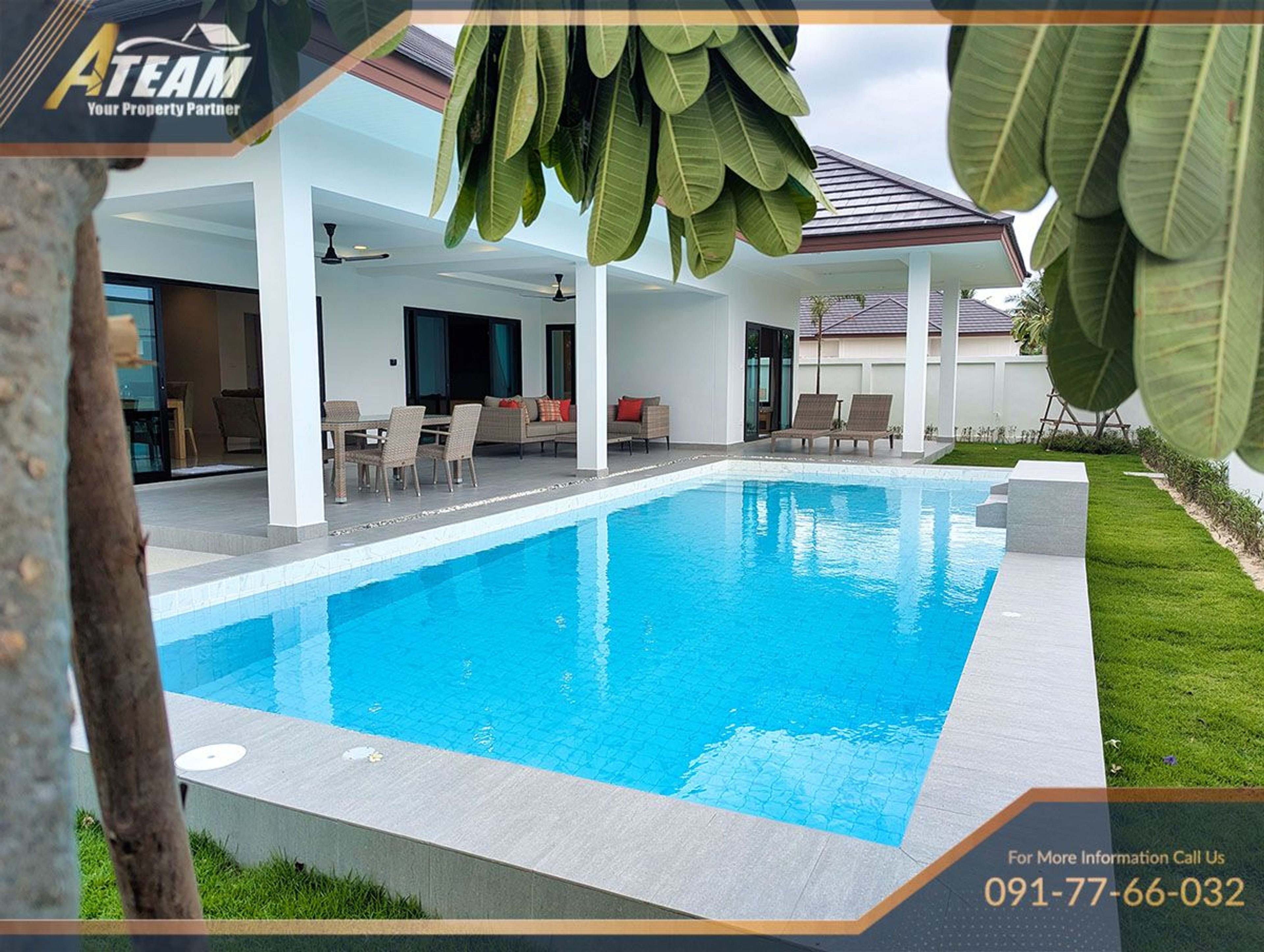 Modern 3 Bed 2 Bath  Pool Villa in convientient location (Type B)  thumbnail 23