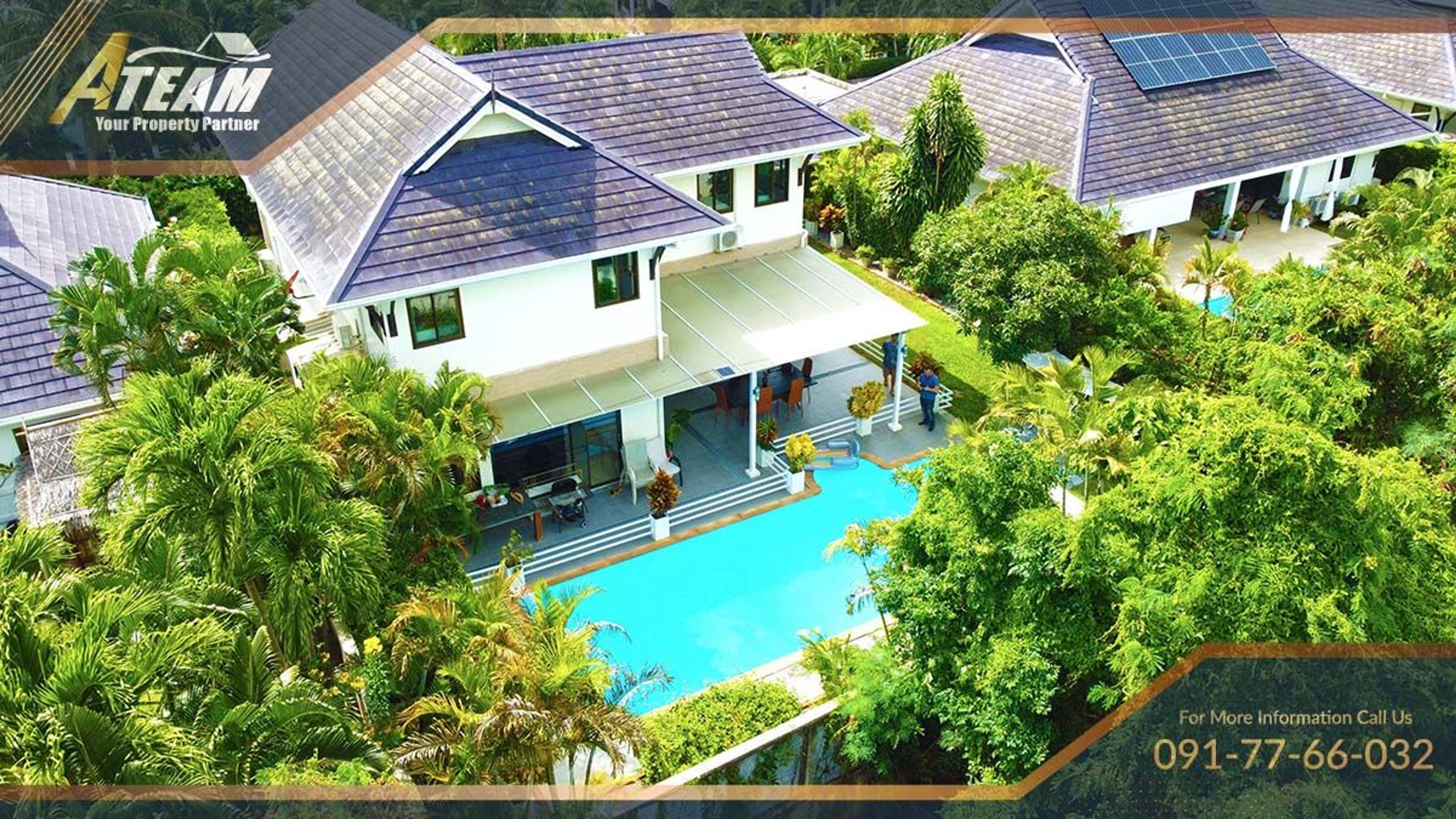 Moutain view 2 story pool villa in the heights 2 Khoa Tao Hua Hin thumbnail 2