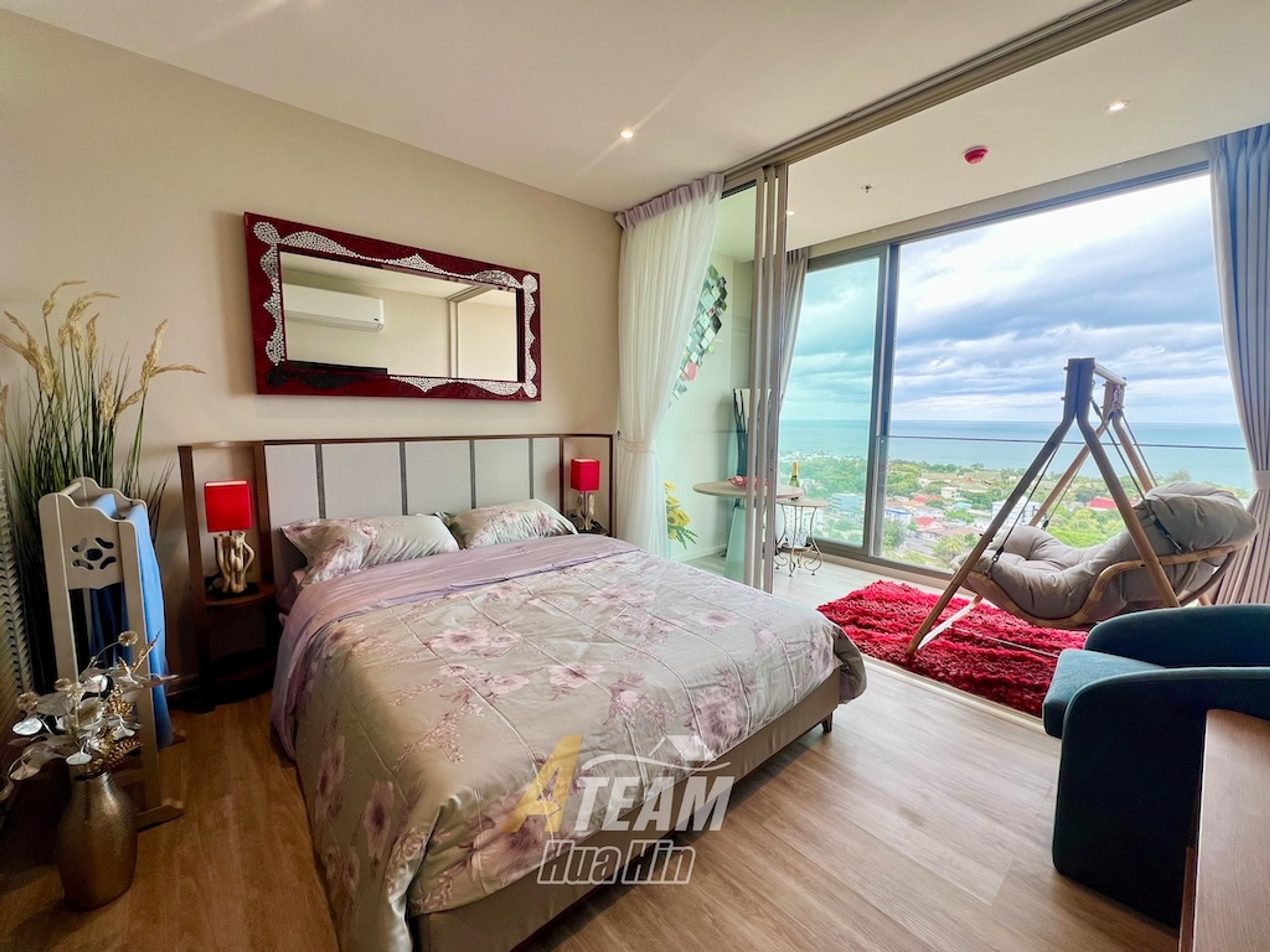 High Floor Sea view Condo for rent at Vehha Hua Hin
