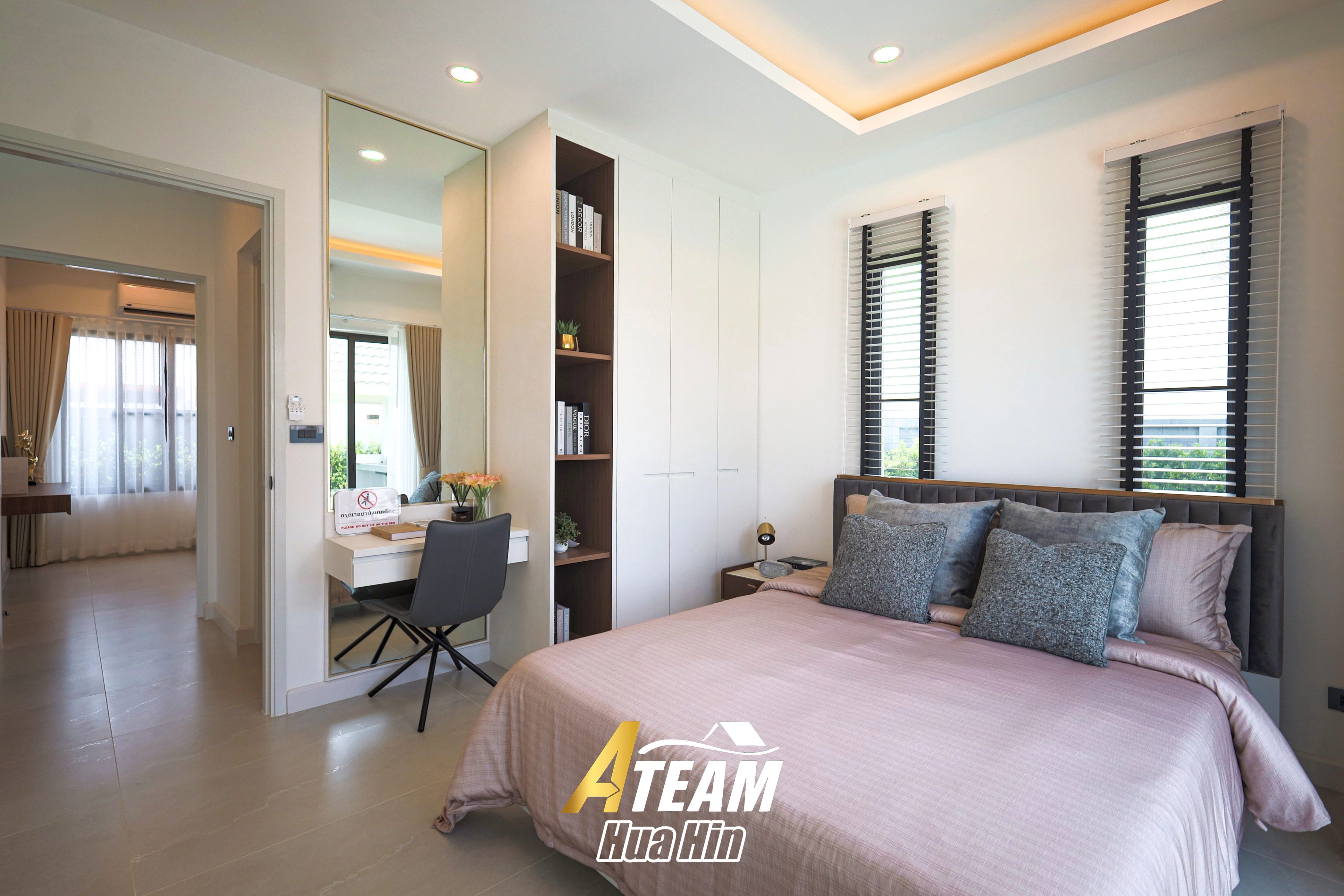 Modern 3-Bedroom Pool Villa at La Vallee Raintree Residence, Thap Tai thumbnail 17