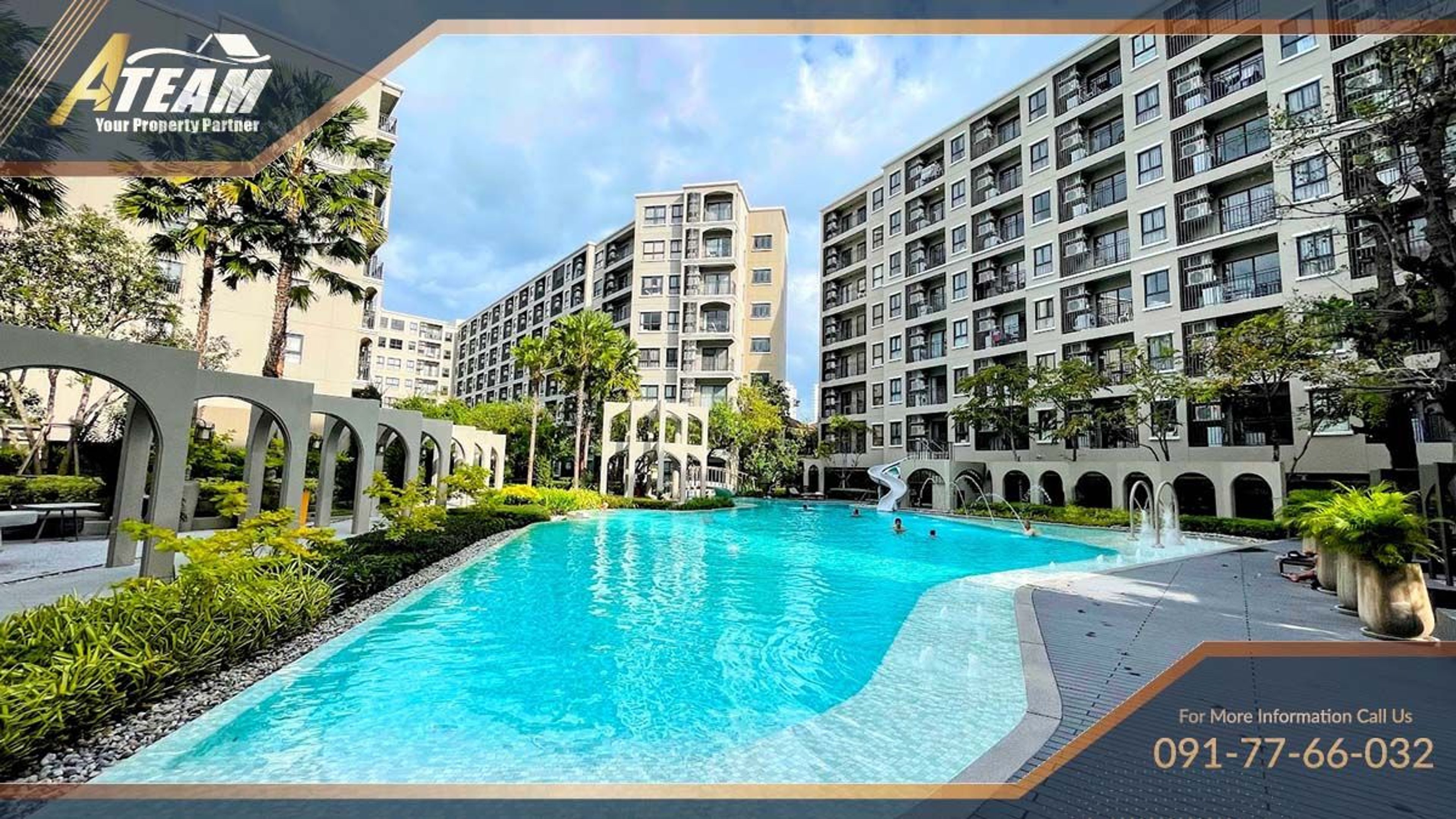 Apartment / Condo For Rent - - 1 Bedroom - 1 Bathroom - Price ฿13,000 