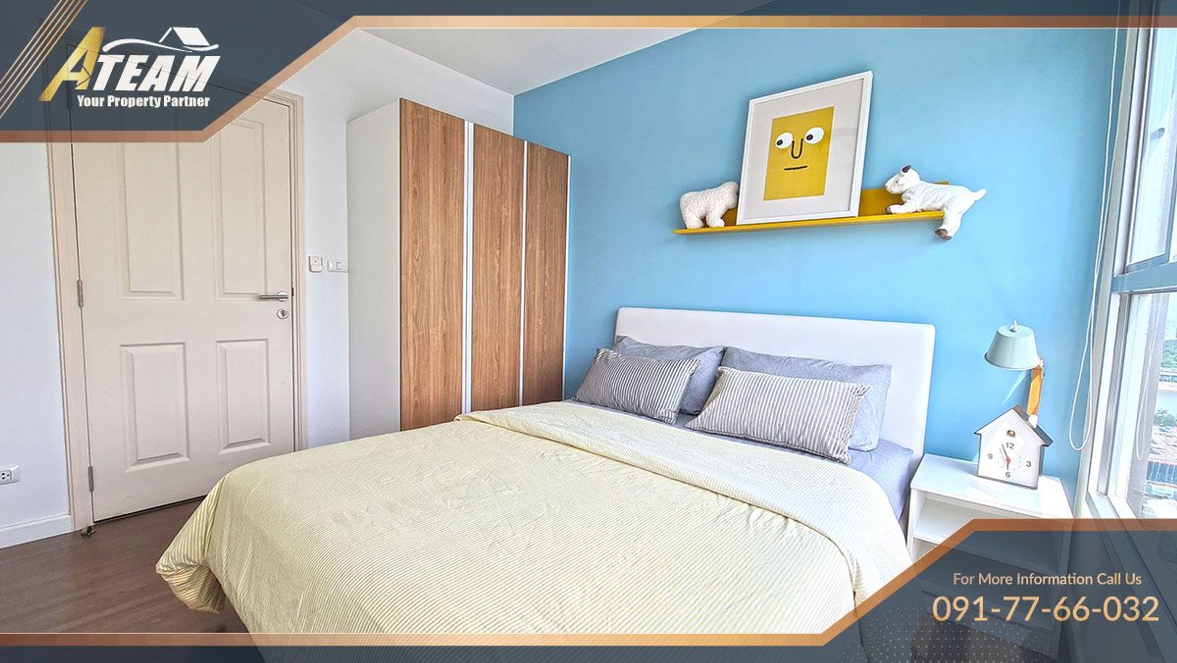 2 Bedroom 2 Bathroom high floor condo for rent at Baan Kieng Fah  thumbnail 3